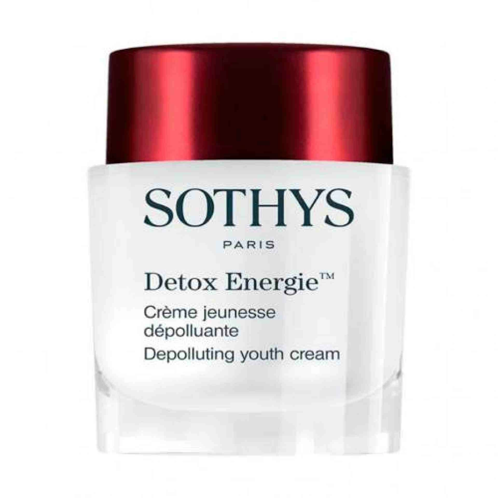 Crème Jeunesse Dépolluante | Crema antipolución 50ml - Detox Energie - Sothys ®