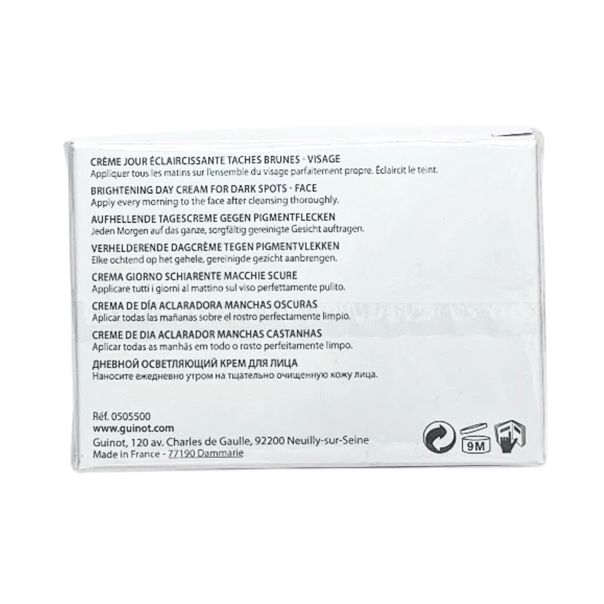 Crème Jour Newhite | Crema Antimanchas 50ml - Guinot ®