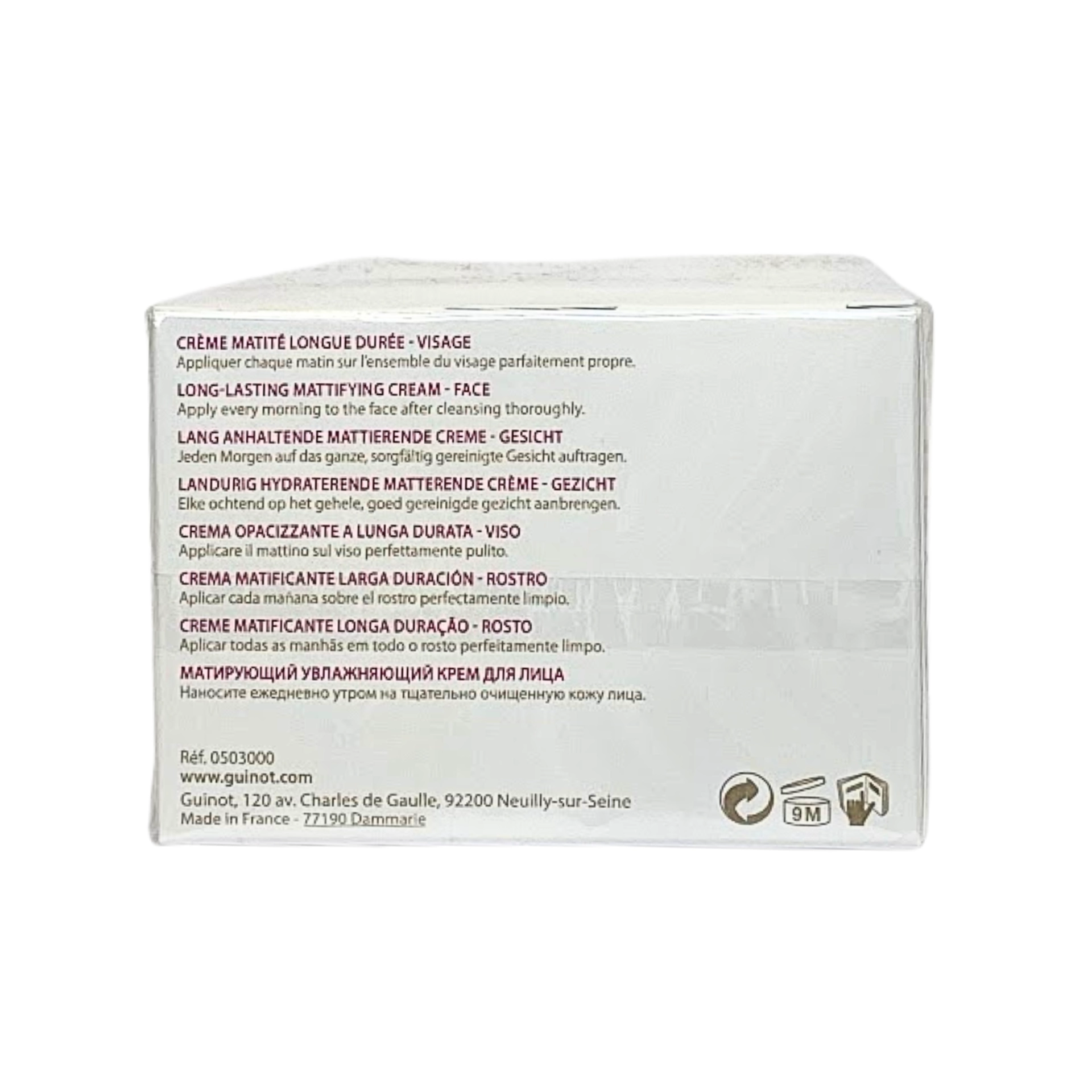 Crème Matizone | Crema Matificante 50ml - Guinot ®