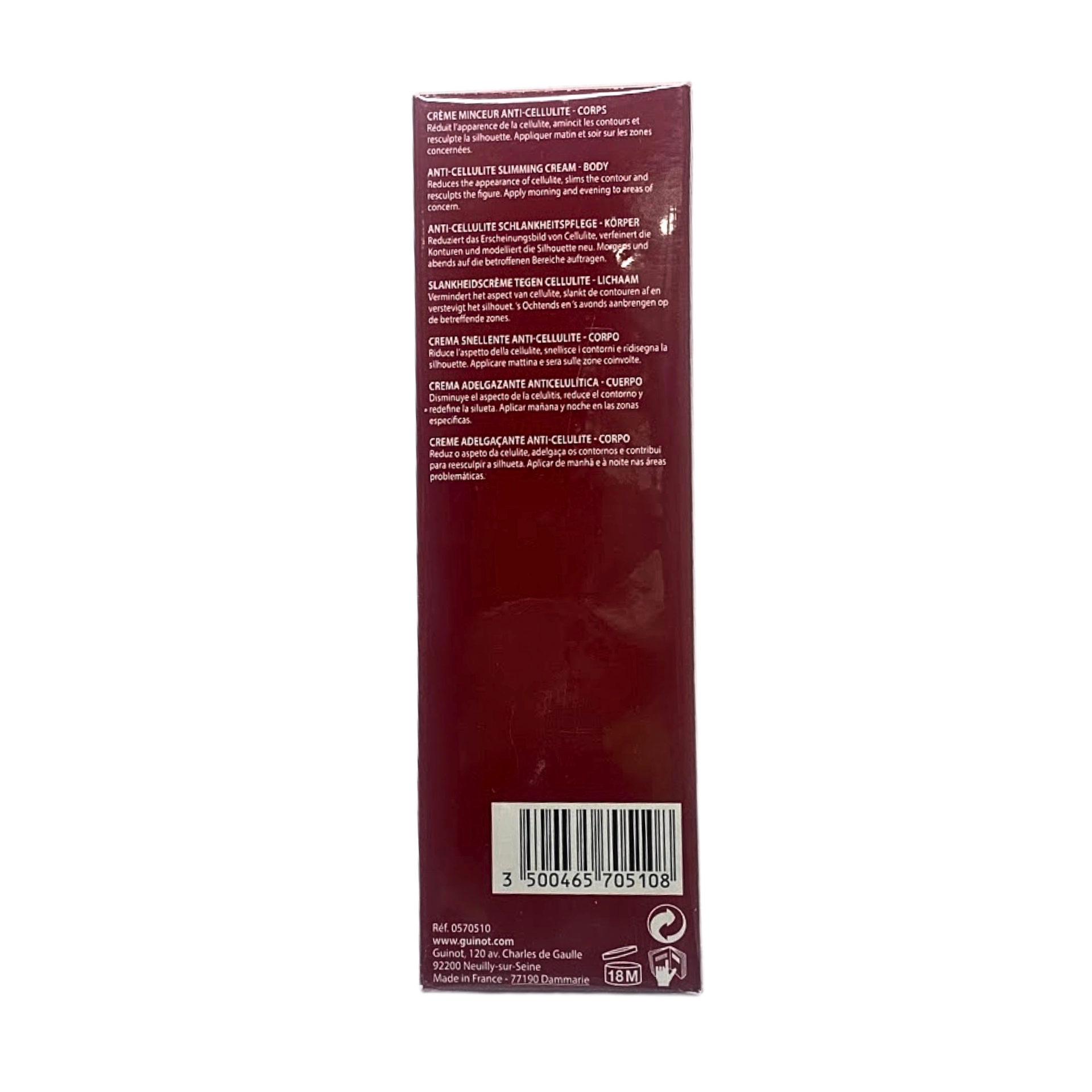 Crème Minceur Slim Logic | Crema Reductora 125ml - Guinot ®