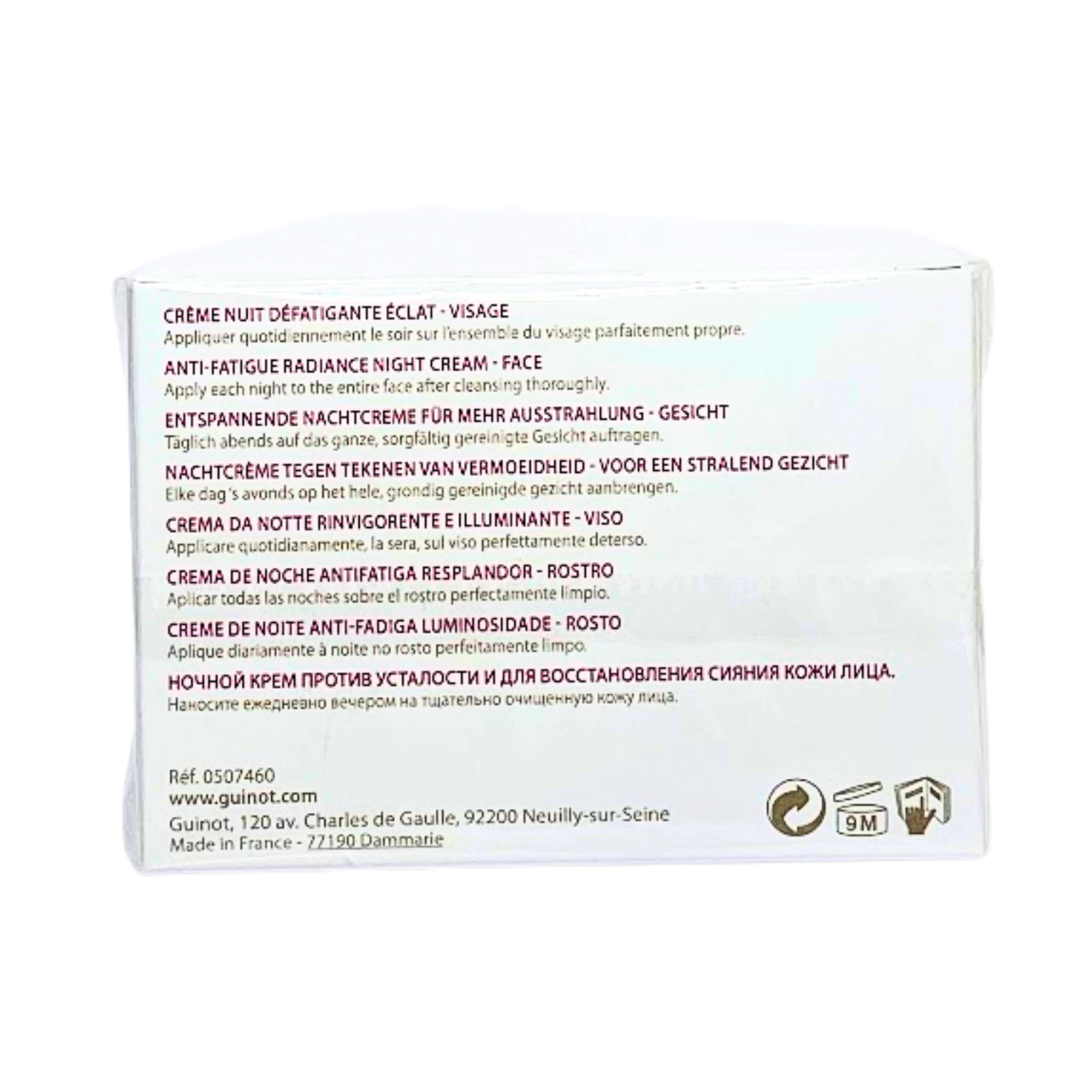 Crème Night Logic | Crema de Noche 50ml - Guinot ®