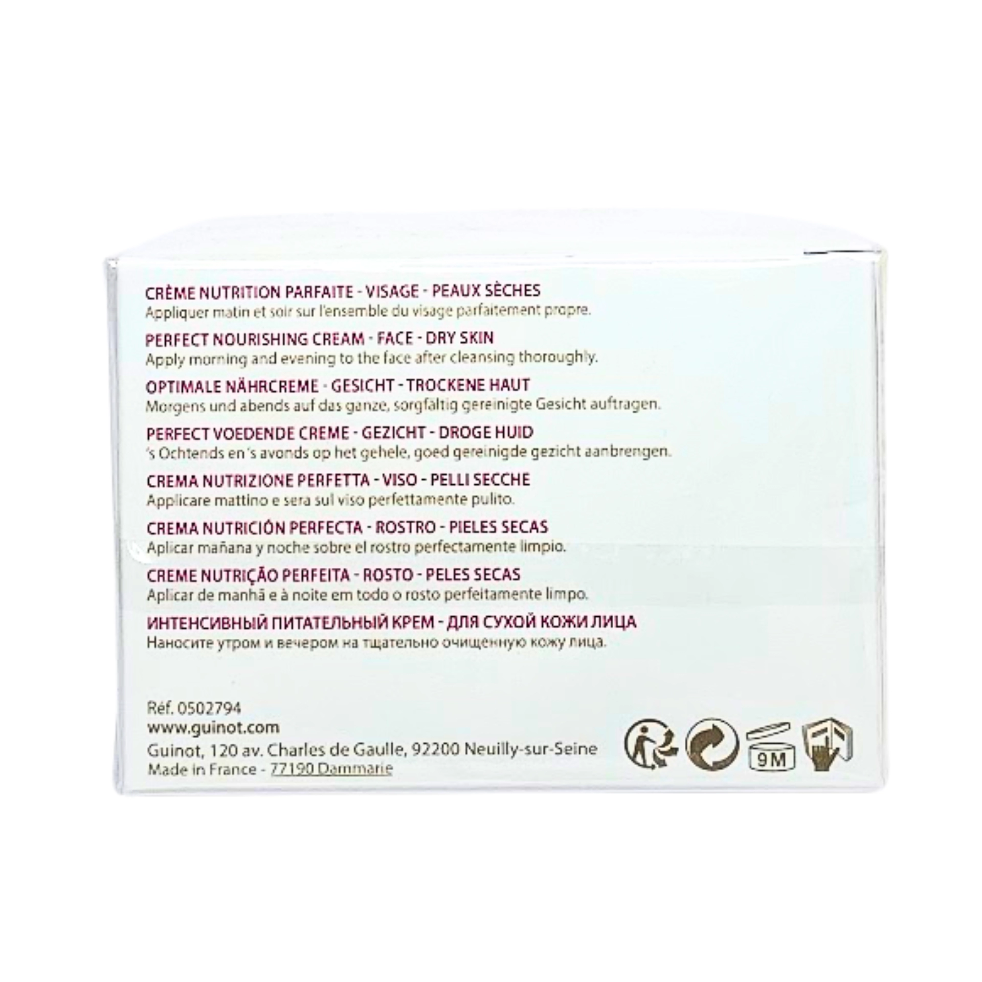 Crème Nutrizone | Crema Nutritiva 50ml - Guinot ®