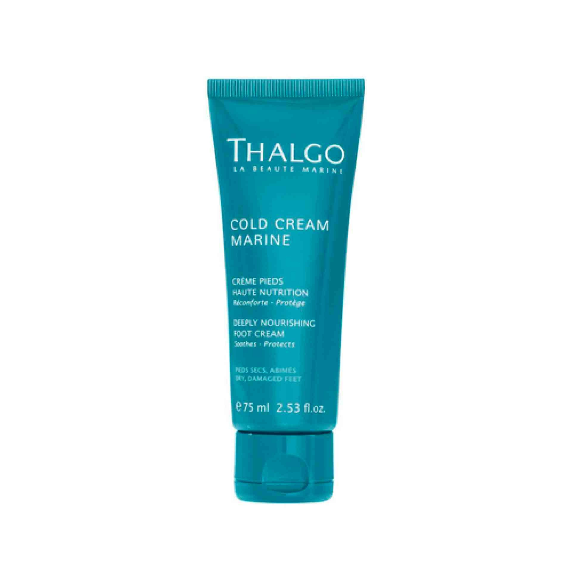 Crème Pieds Haute Nutrition | Crema Reparadora de Pies 75ml - Cold Cream Marine - Thalgo ®