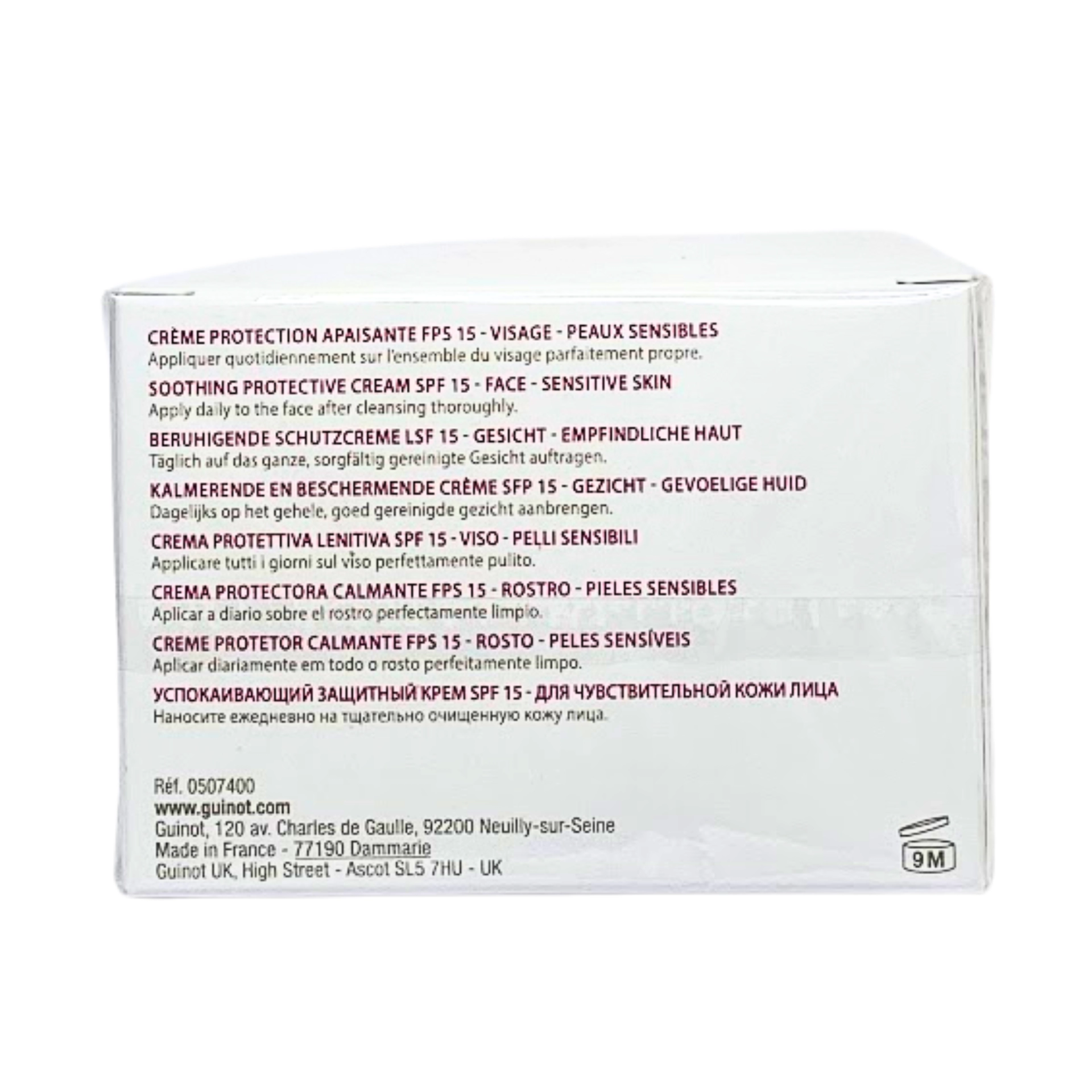 Crème Pur Confort | Crema Calmante 50ml - Guinot ®