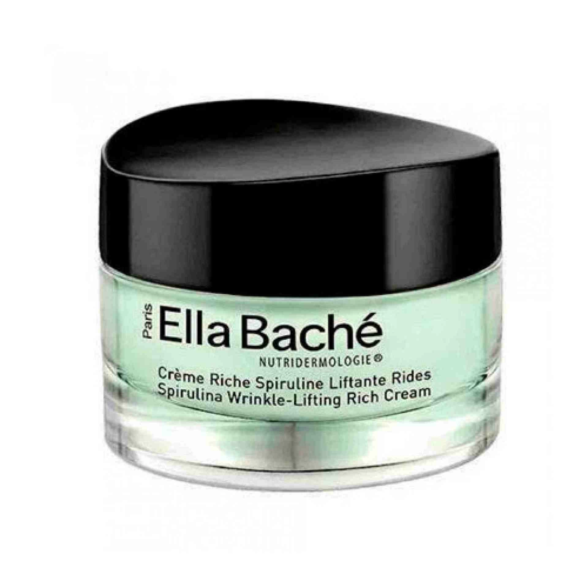 Crème Riche Spiruline Liftante Rides | Crema anti-arrugas 50ml - Green Lift -  Ella Baché ®