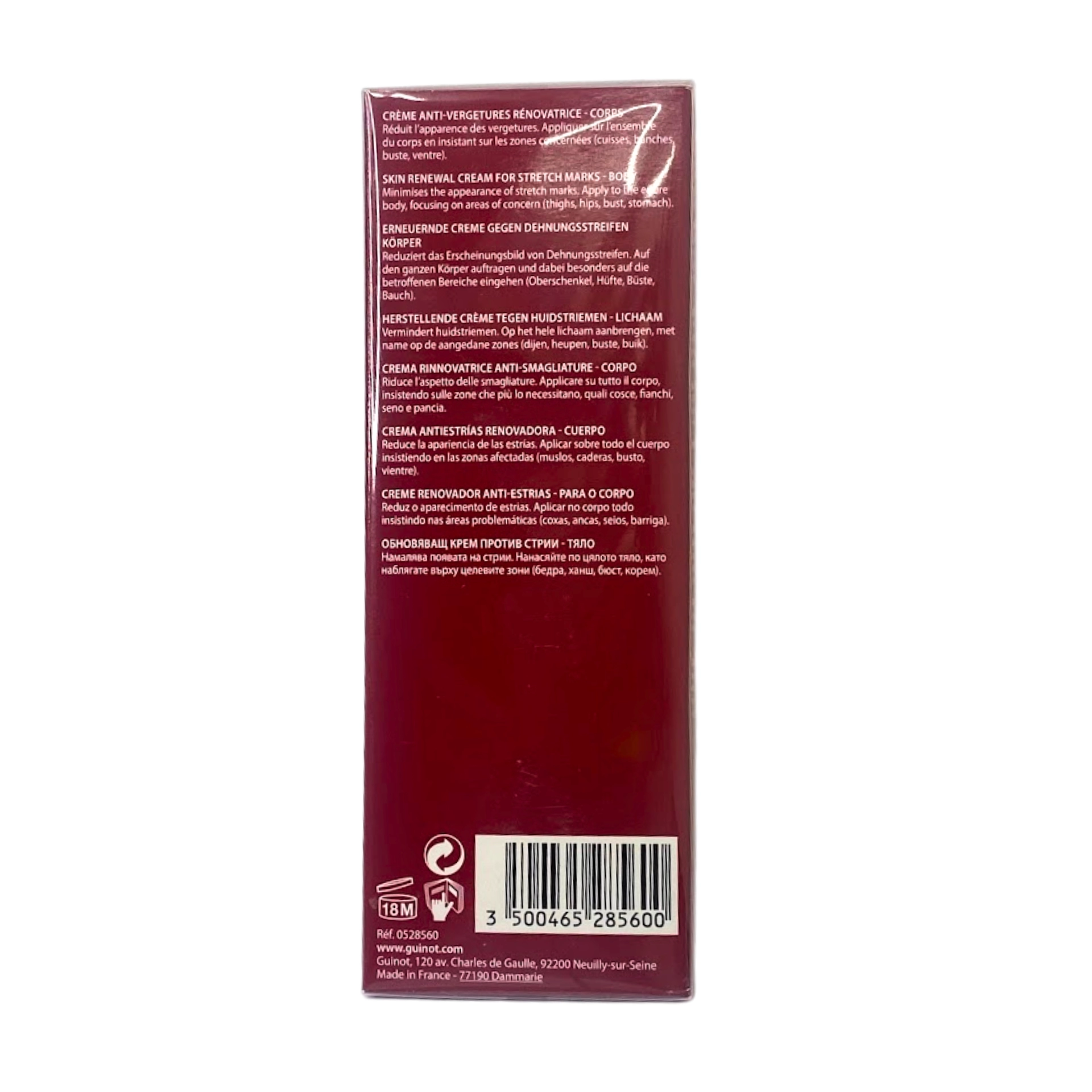 Crème Spécifique Vergetures | Crema Anti estrías 200ml - Guinot ®