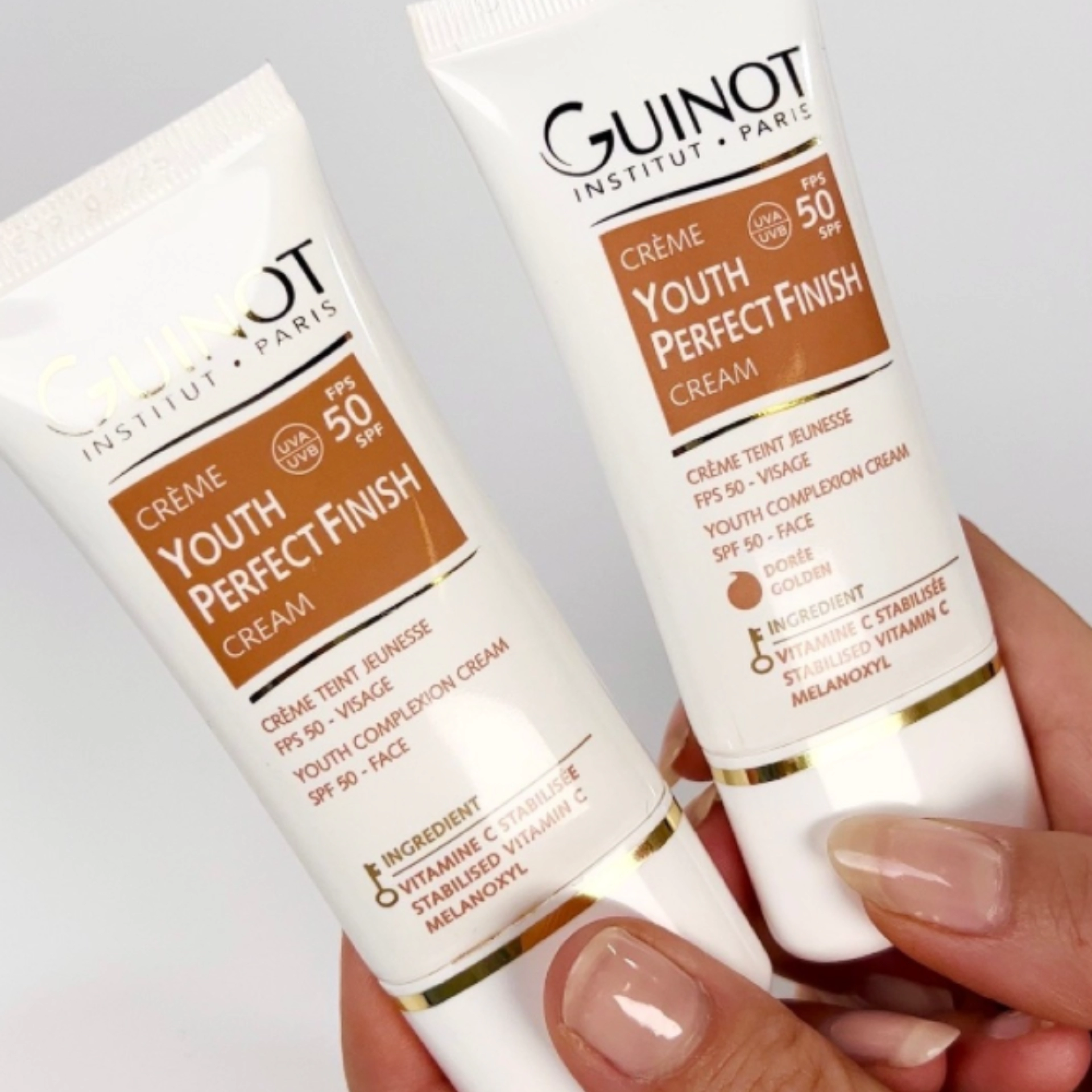 Crème Youth Perfect Finish FPS50 | Crema Cutis Juventud 30ml - Guinot ®