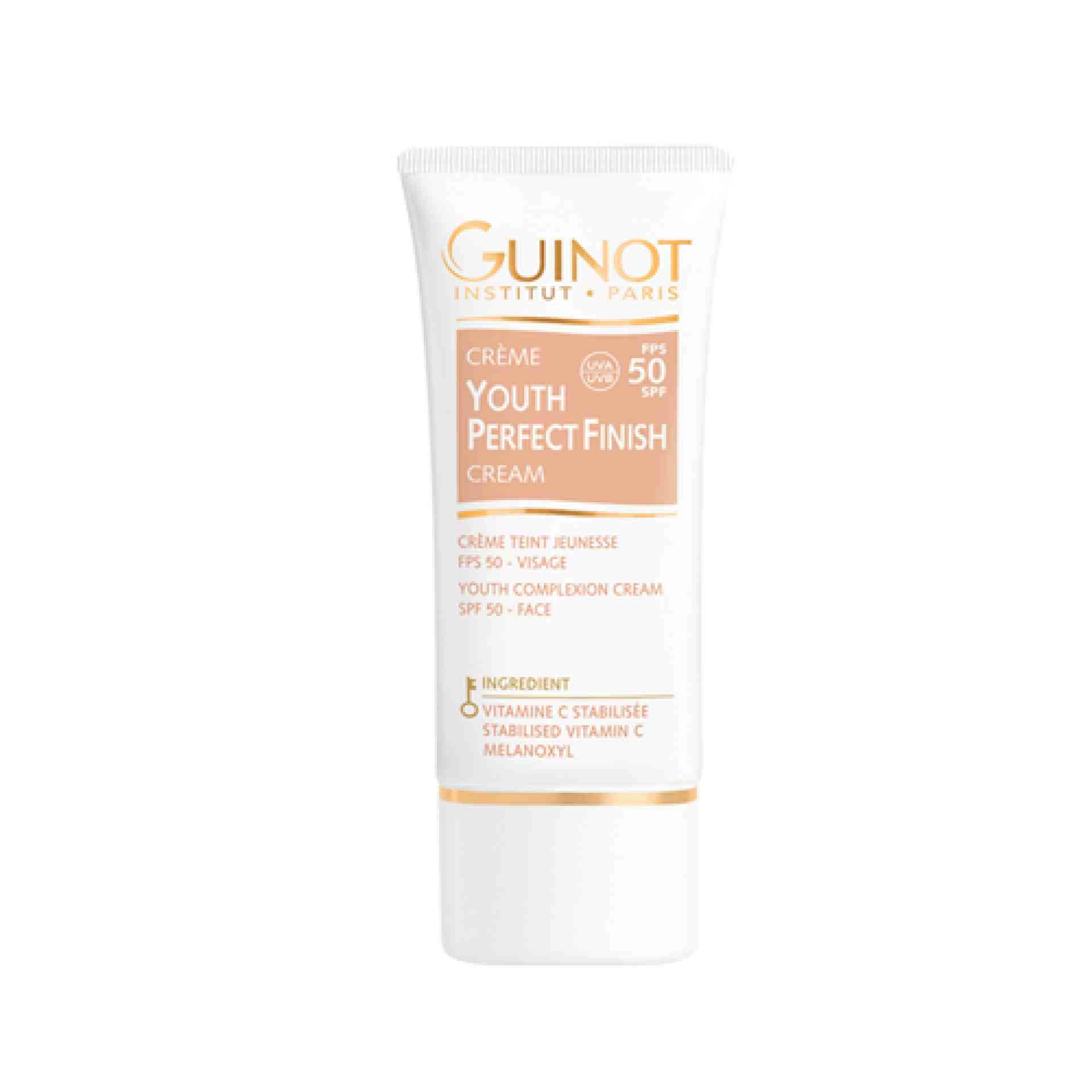 Crème Youth Perfect Finish FPS50 | Crema Cutis Juventud 30ml - Guinot ®