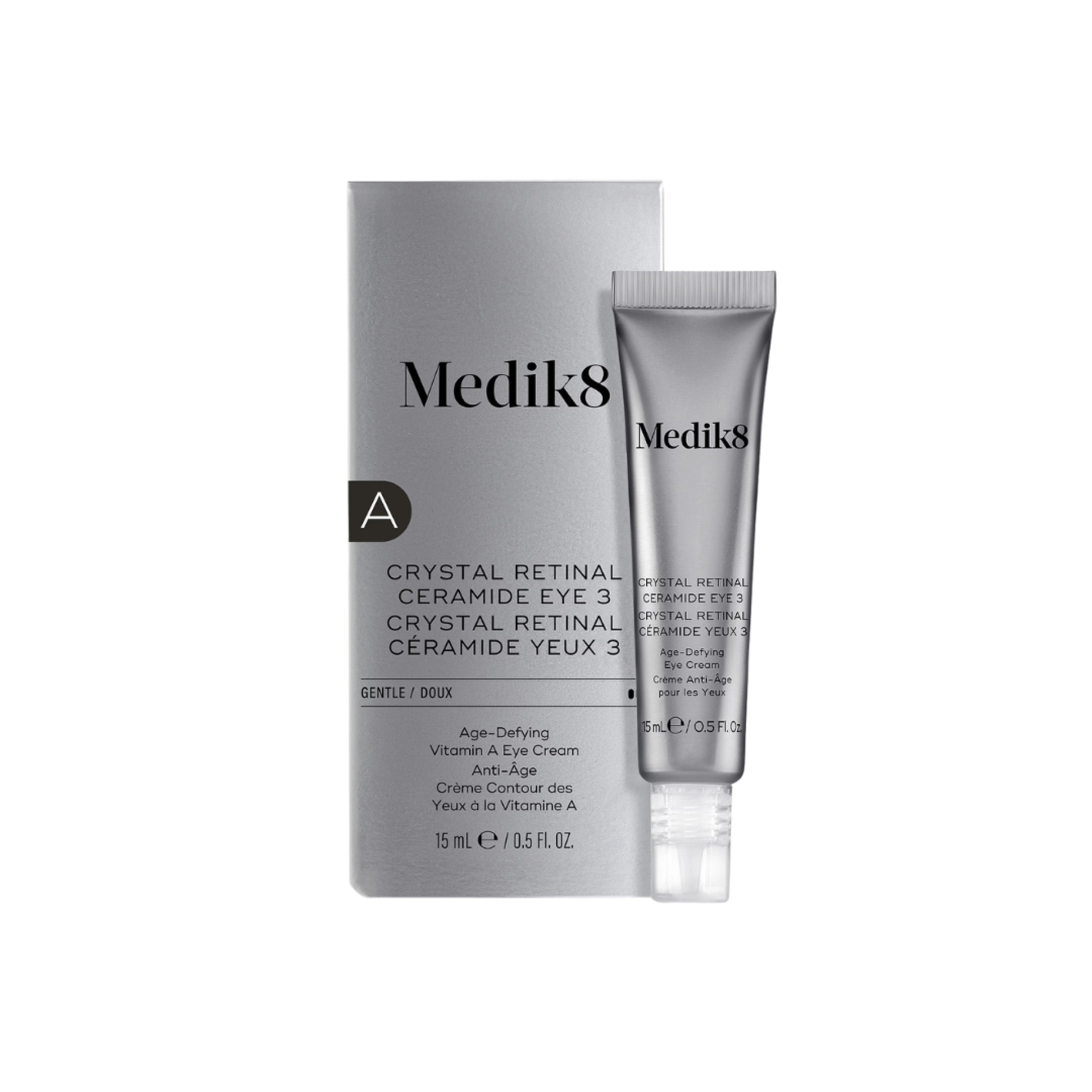Crystal Retinal Ceramide Eye - 3, 6 o 10 - Crema de ojos - Vitamina A - Medik8 ®