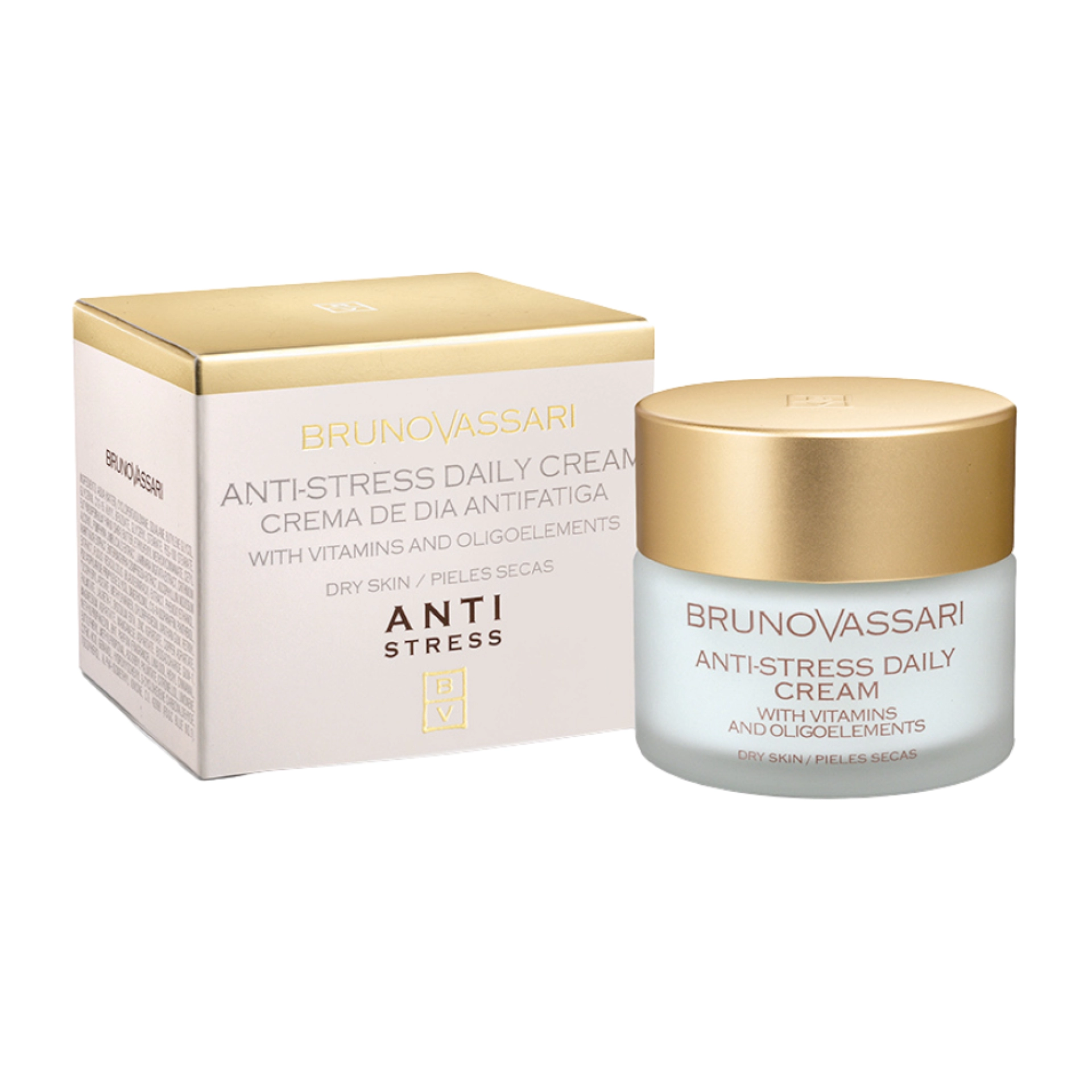 Daily Cream – Dry Skin | Crema antifatiga 50ml - Anti-Stress - Bruno Vassari ®