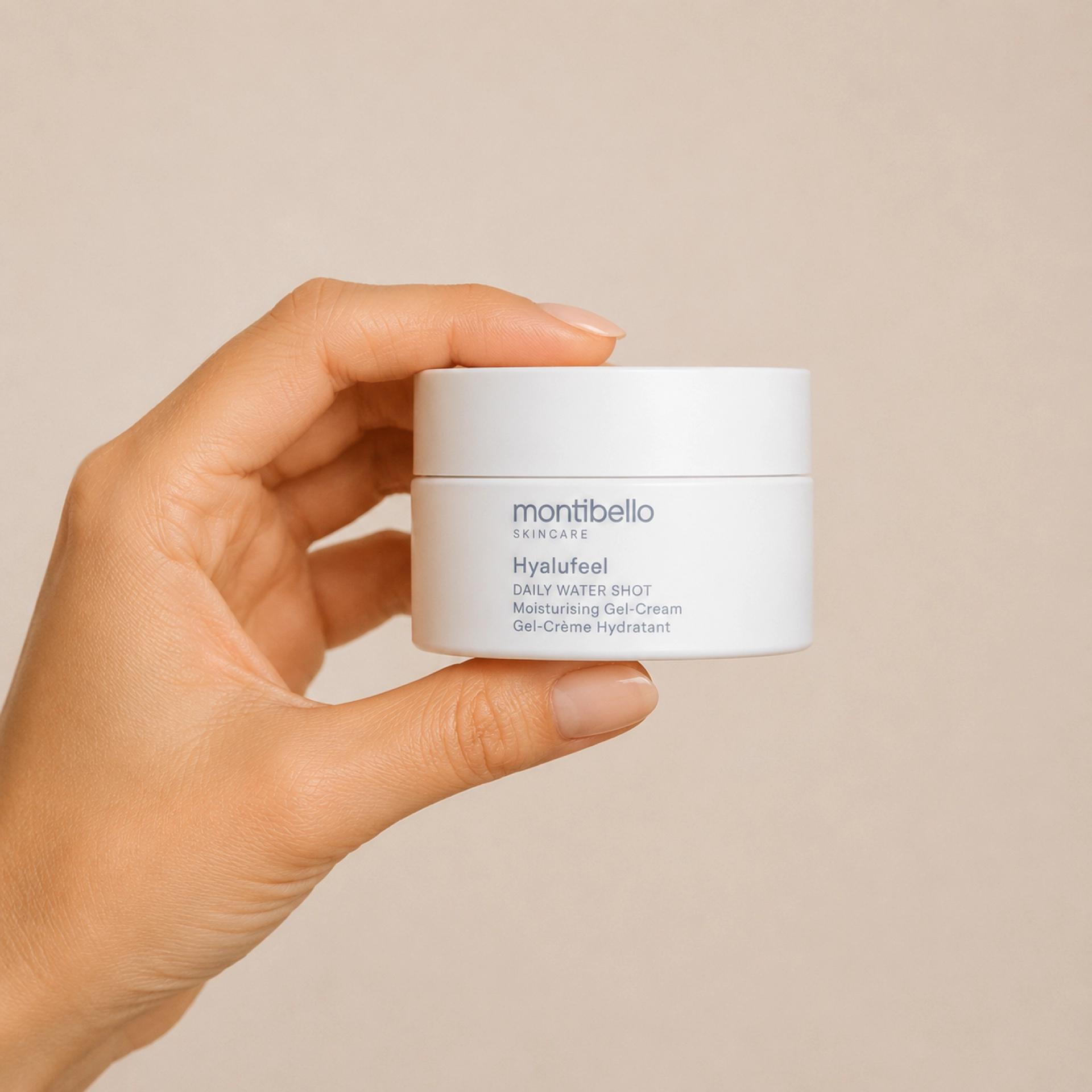 Daily Water Shot | Gel-crema ligero hidratante 50ml - Hyalu Feel - Montibello ®