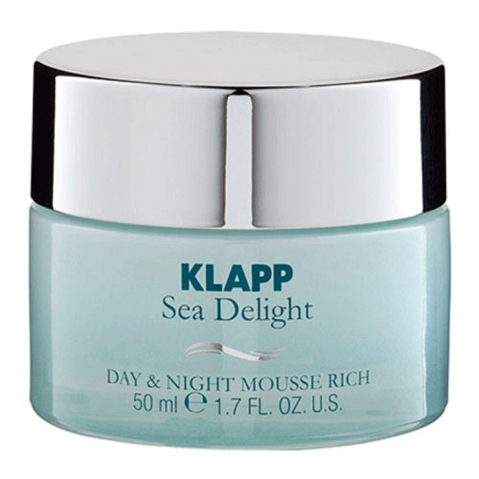 Day & Night Mousse Rich | Crema Revitalizante Día y Noche 50ml - Sea Delight - Klapp ®