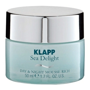 Day & Night Mousse Rich | Crema Revitalizante Día y Noche 50ml - Sea Delight - Klapp ®