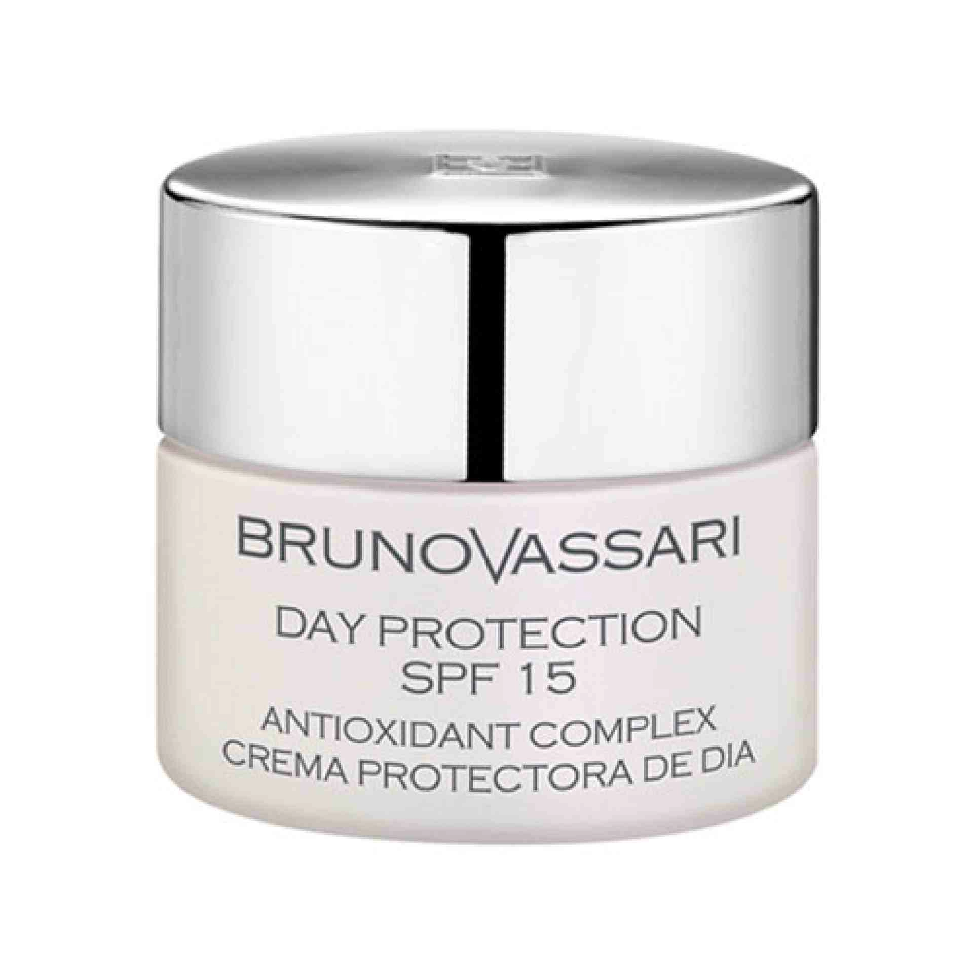 Day Protection SPF 15 | Crema protectora 50ml - White - Bruno Vassari ®