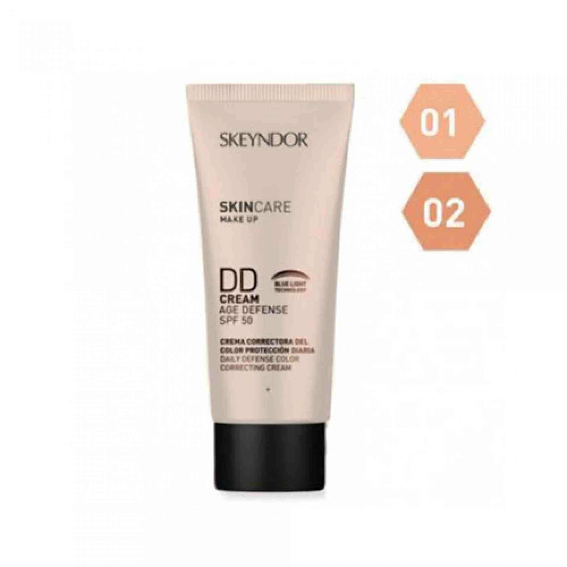 DD Cream Age Defence SPF50 |  Crema Antiedad con Color 40ml - Skin Care - Skeyndor ®