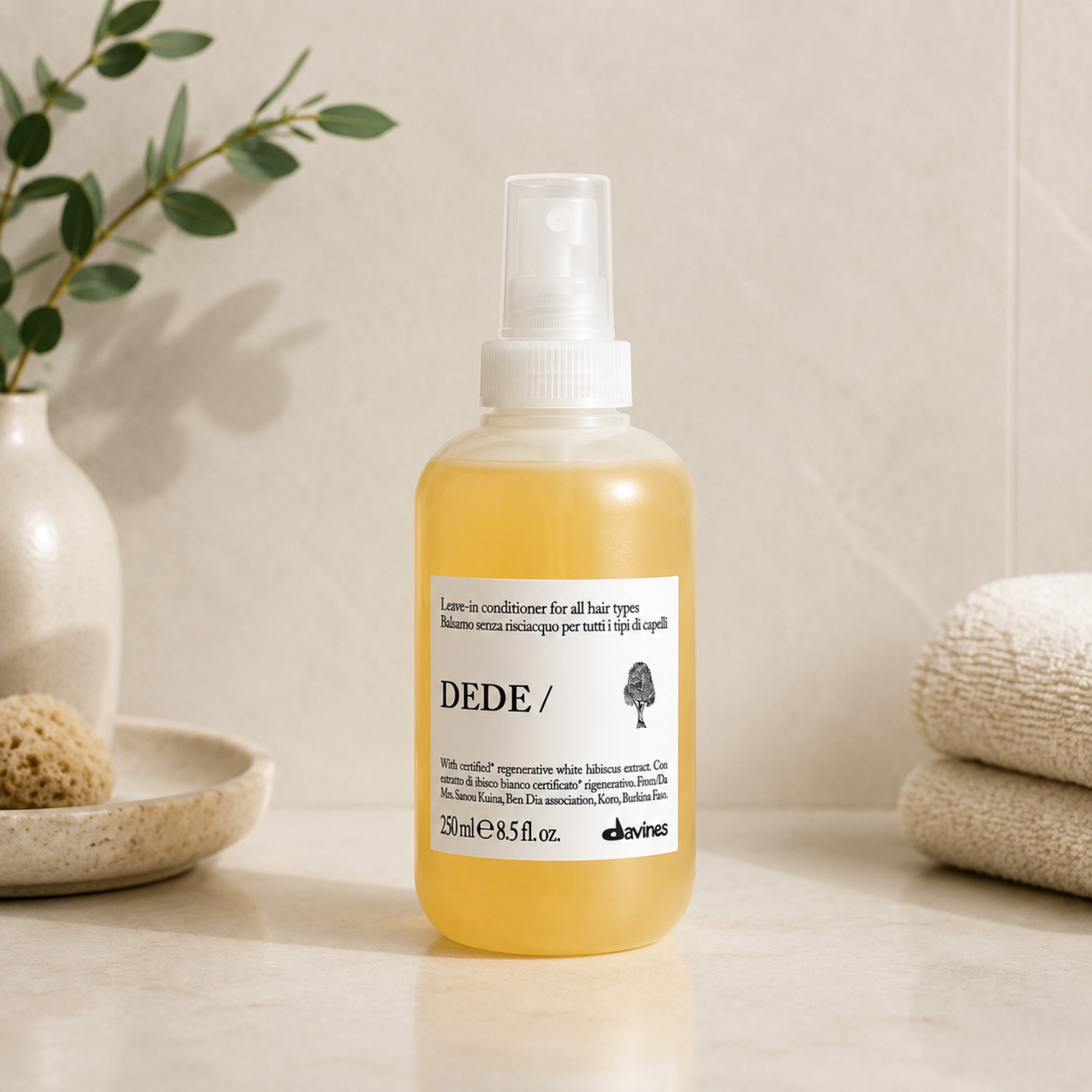DEDE / Leave-in Conditioner | Acondicionador Sin Aclarado para Todo Tipo de Cabello 250 ml – Davines ®
