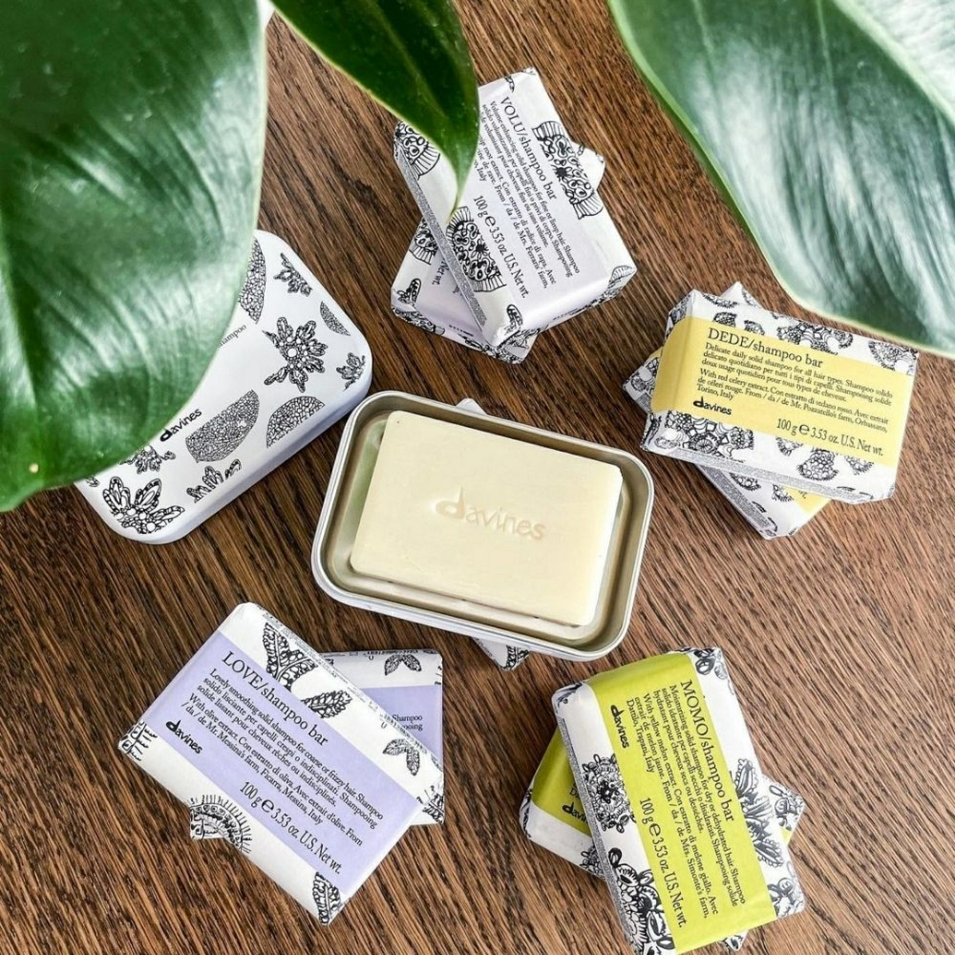 DEDE / Shampoo Bar | Champú delicado sólido 100g - Essential Haircare - Davines ®