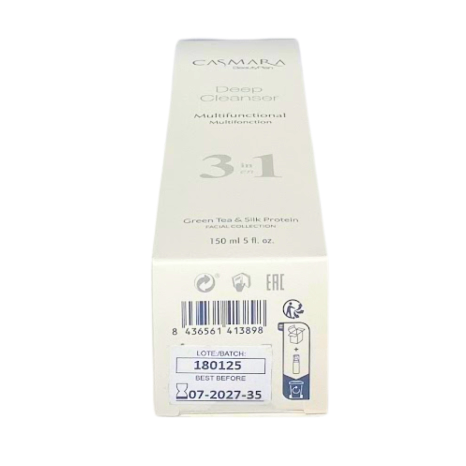 Deep Cleanser Multifuncional | Gel limpiador facial 3 en 1 150ml - Casmara ®