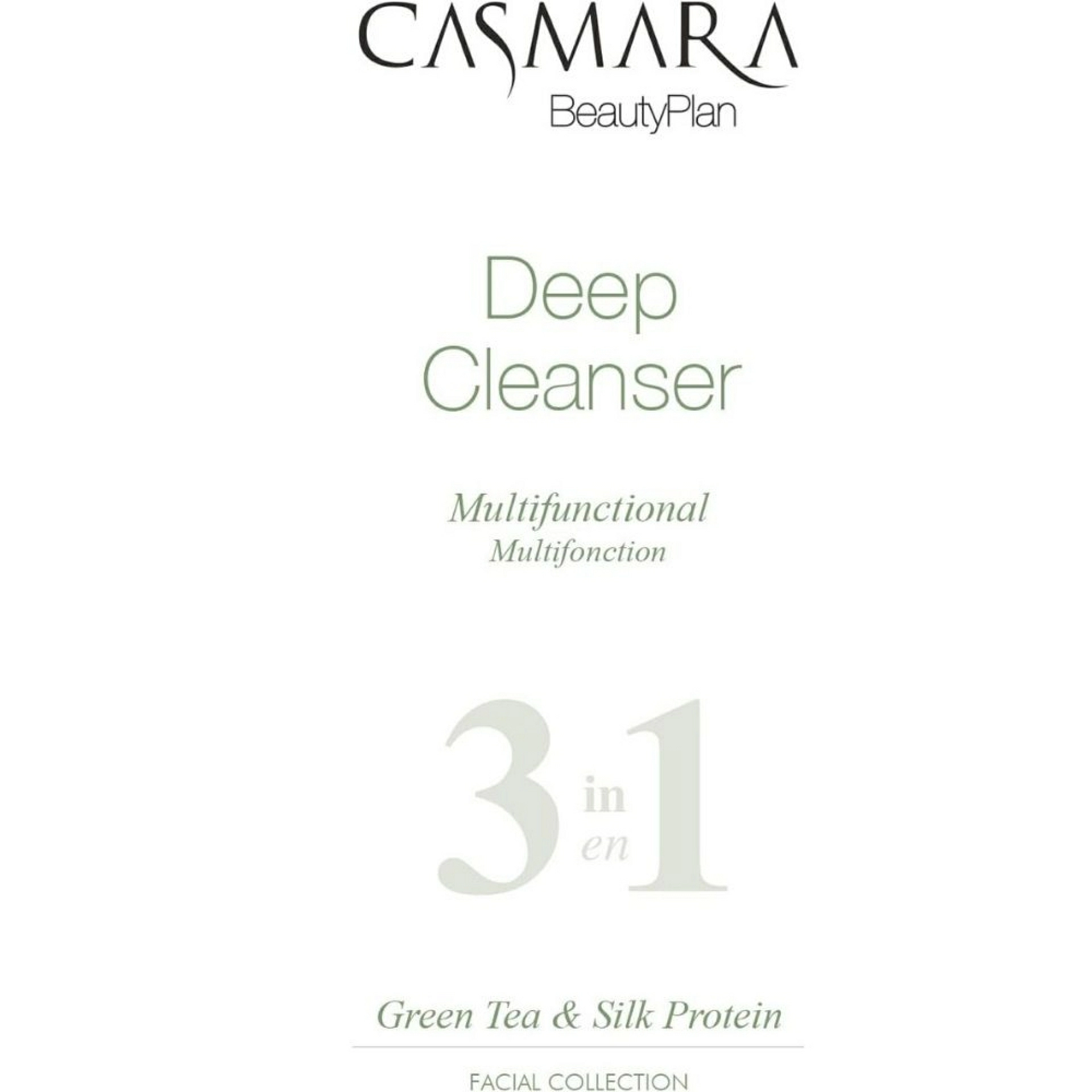 Deep Cleanser Multifuncional | Gel limpiador facial 3 en 1 150ml - Casmara ®