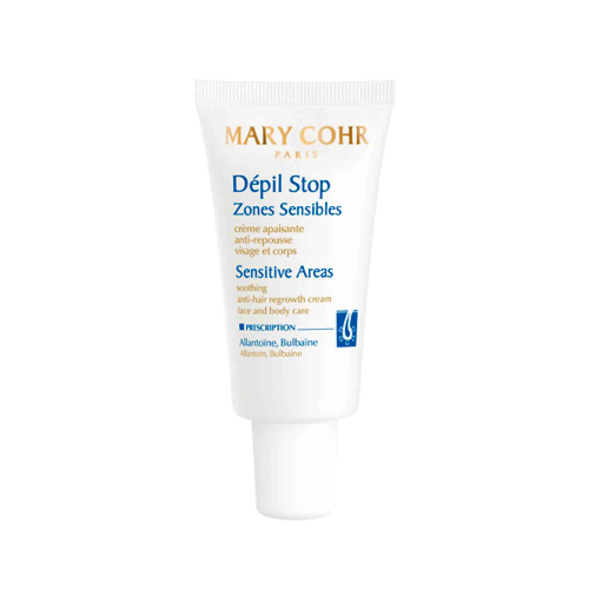 Dépil Stop Zones Sensibles | Crema Inhibidora del Vello 15ml - Mary Cohr ®