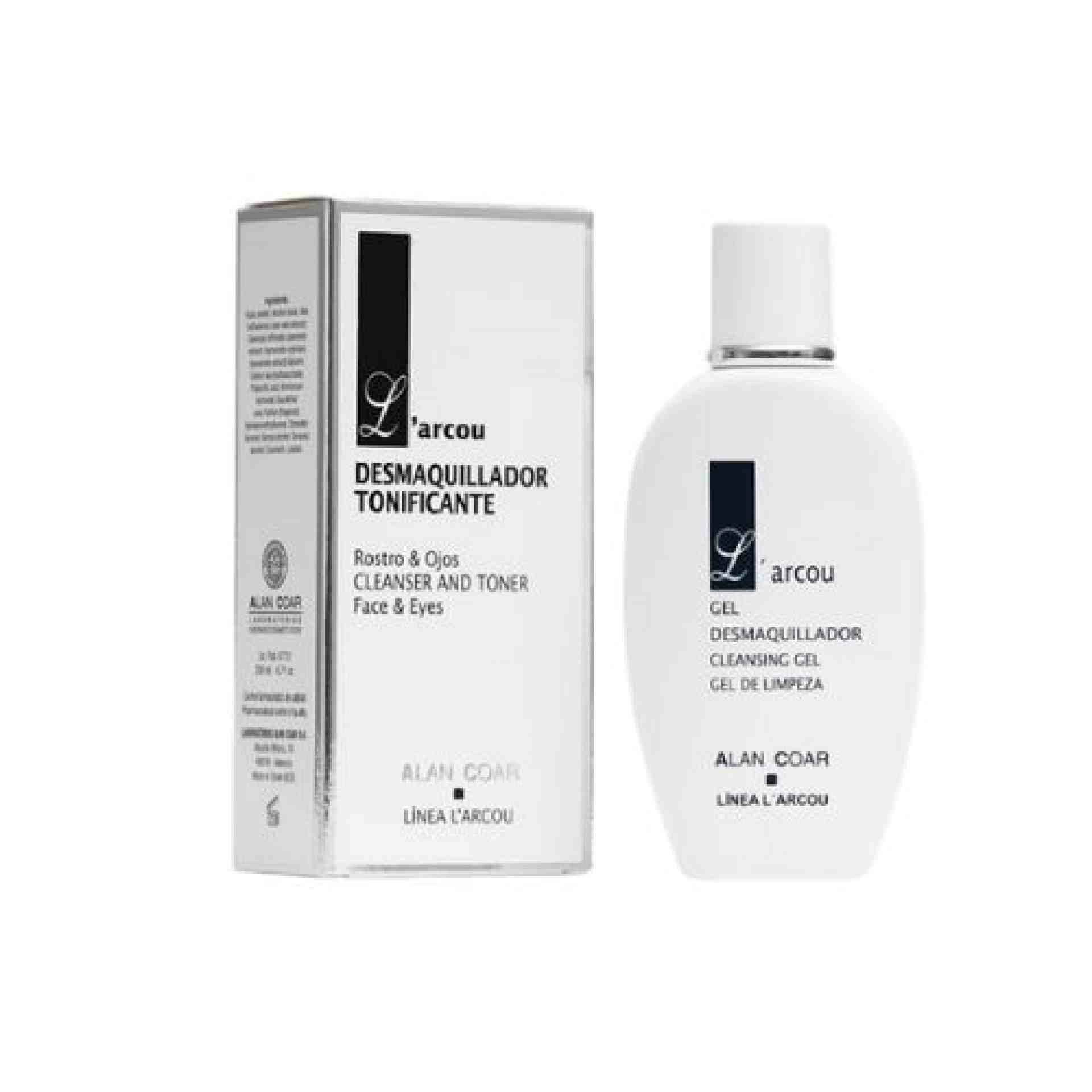 Desmaquillador Tonificante | Gel desmaquillador 200 ml - L'arcou - Alan Coar ®