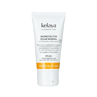 BIOPROTECTOR SOLAR FACIAL neutro o con color 50ml - Ceutical K Sun - Kelaya ®