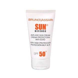 Anti-Age Sun Cream SPF50+ | Protector solar 50ml - Sun Defense - Bruno Vassari ®