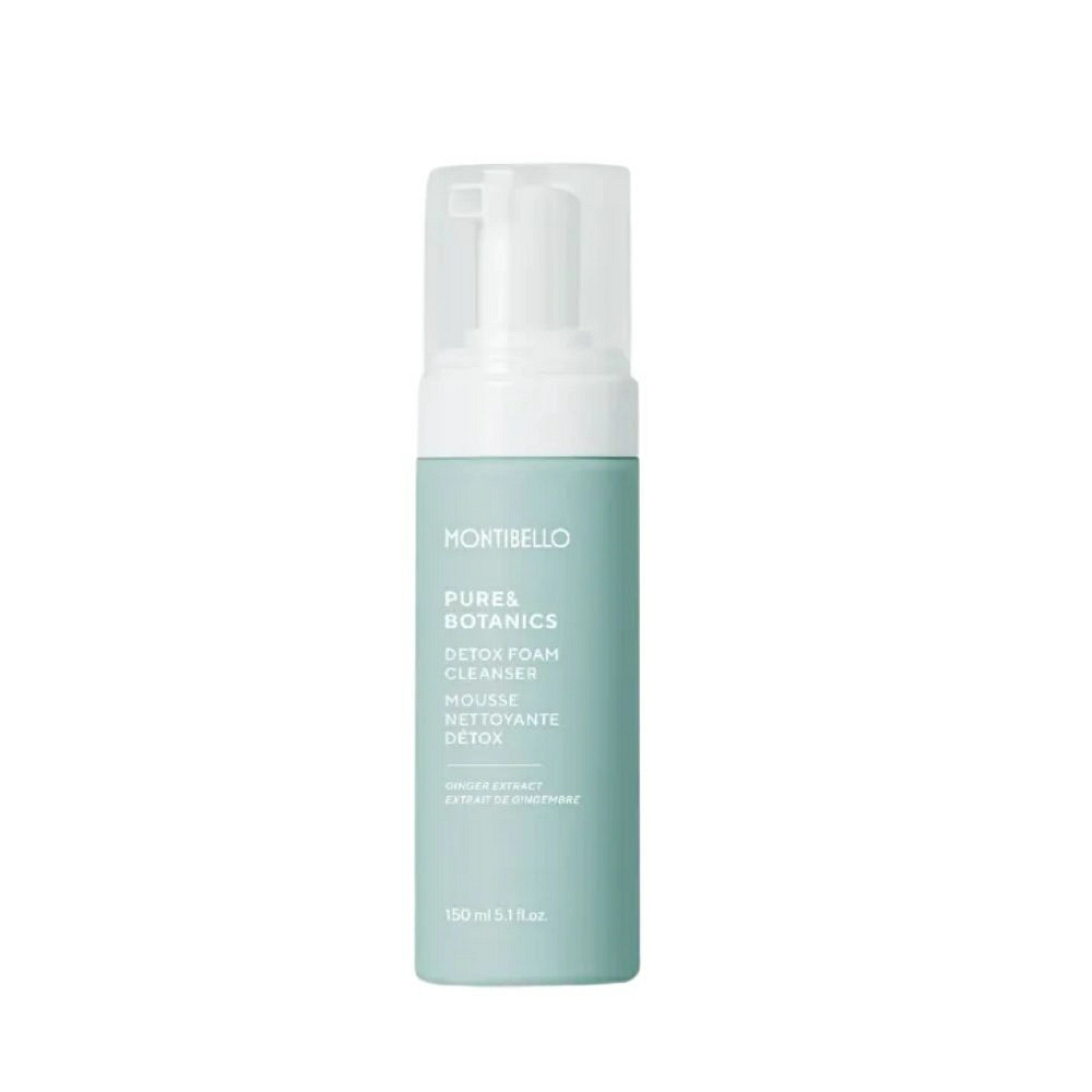 Detox foam cleanser | Espuma limpiadora 150 ml - Pure & Botanics - Montibello ®