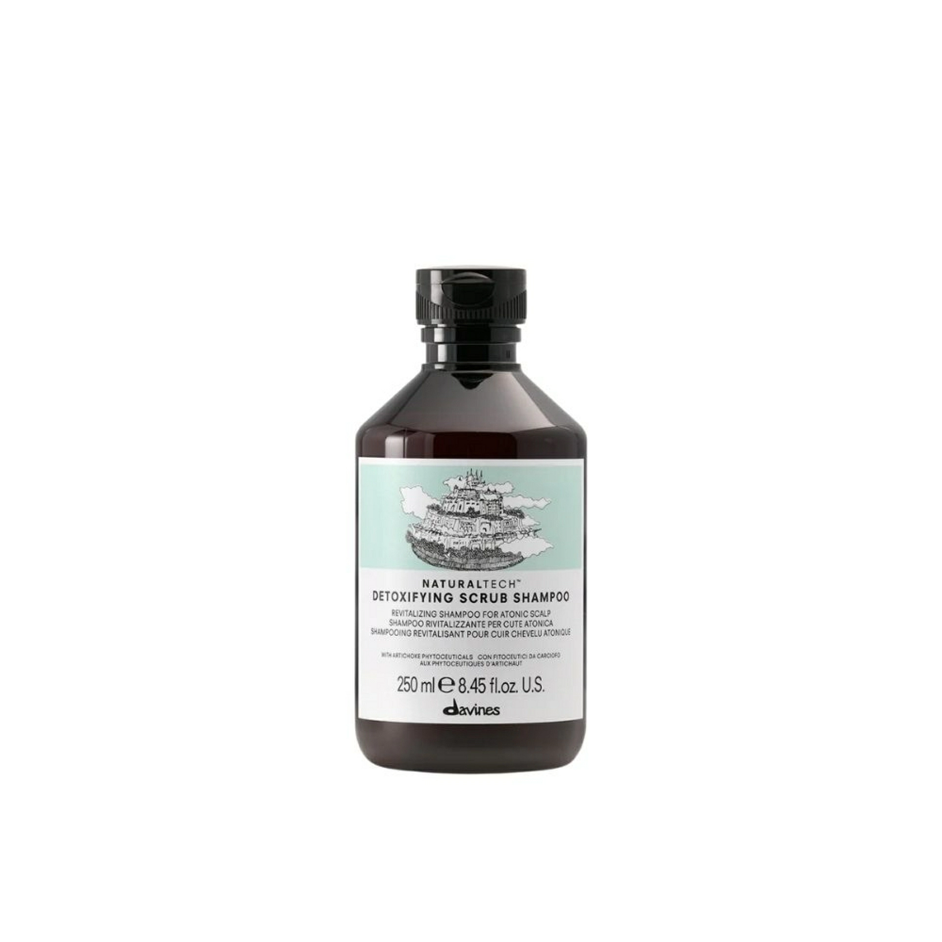 DETOXIFYING SCRUB SHAMPOO | Champú desintoxicante - Naturaltech - Davines ®