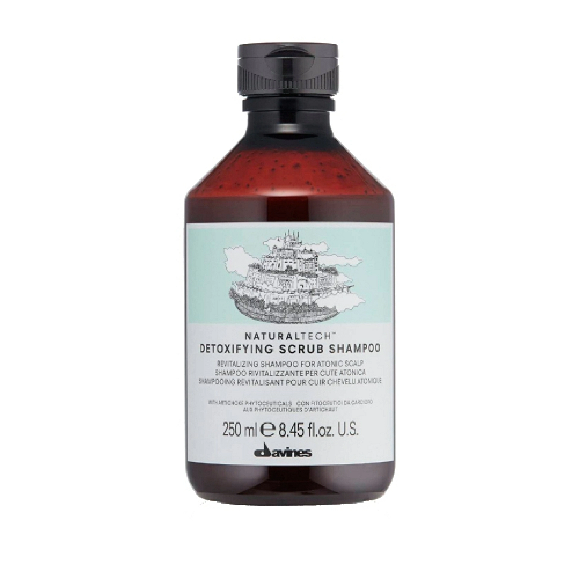 DETOXIFYING SCRUB SHAMPOO | Champú desintoxicante - Naturaltech - Davines ®
