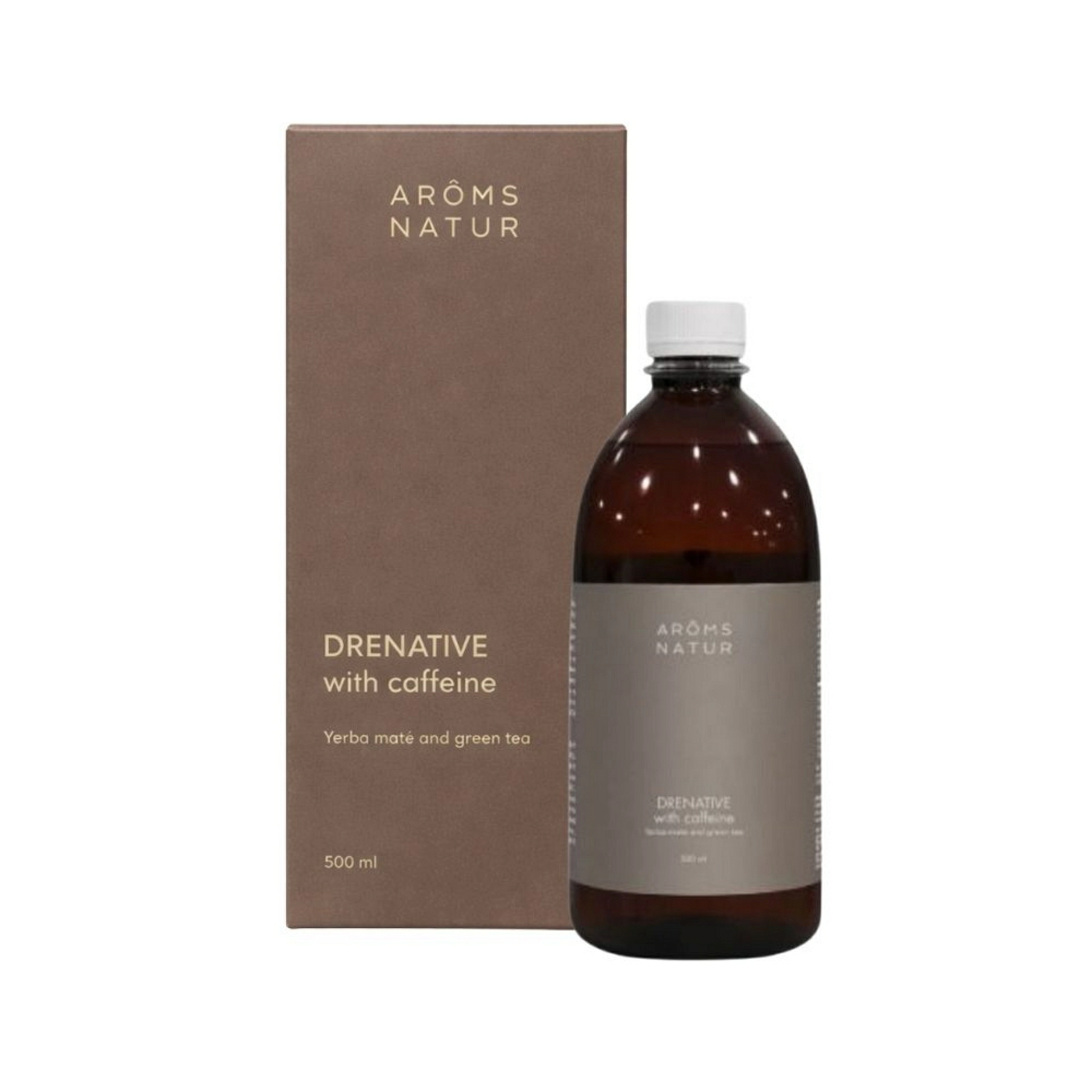 Drenative Fresh con Cafeína | Drenante y Reductor 500 ml - Nutricosméticos - Arôms Natur ®