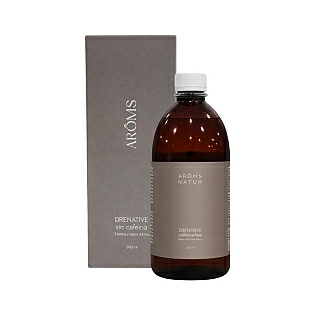 Drenative Fresh sin Cafeína | Complemento Lipo - Drenante 500 ml  - Nutricosméticos - Arôms Natur ®
