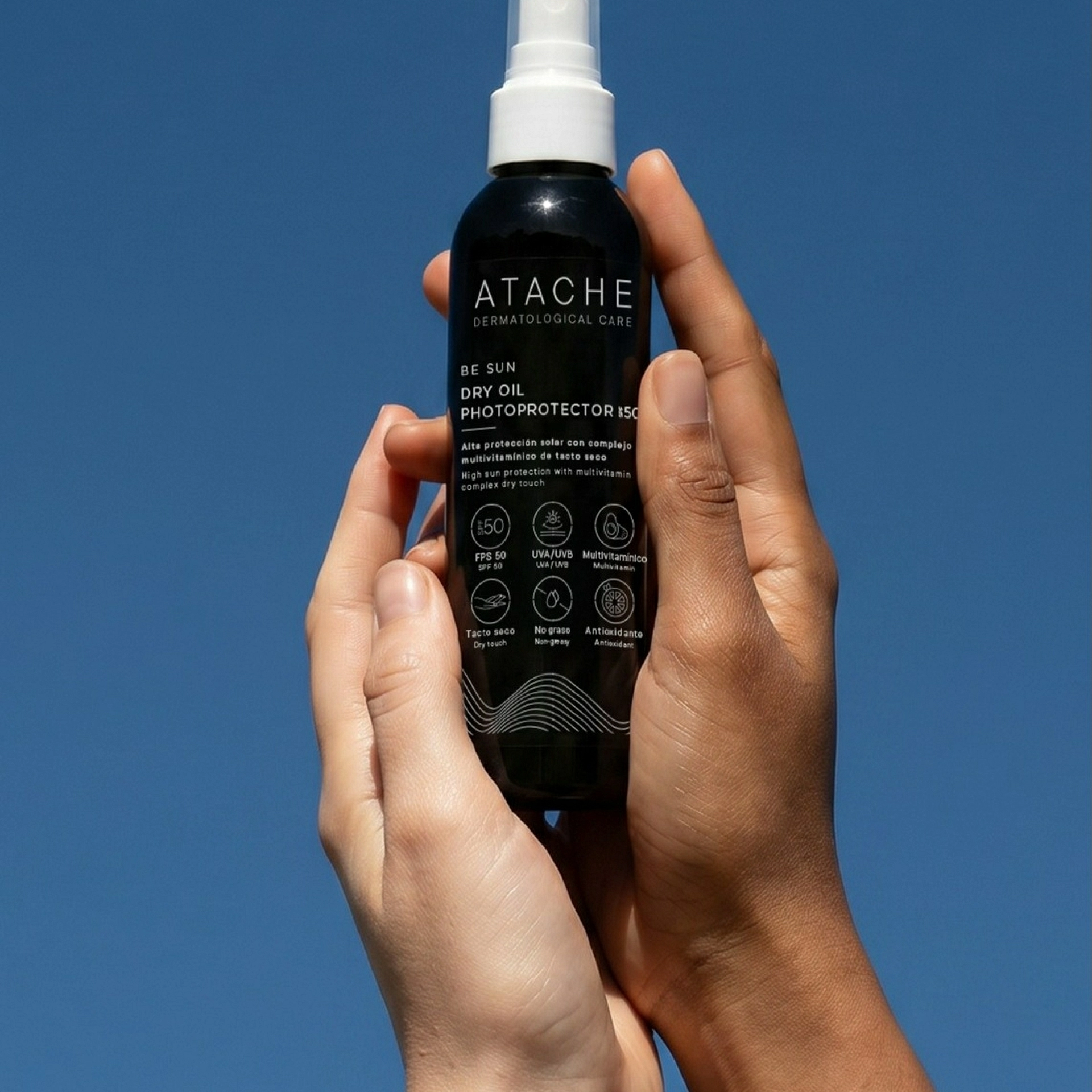 Dry Oil Photoprotector | Aceite Protector Seco - Be Sun - Atache ®