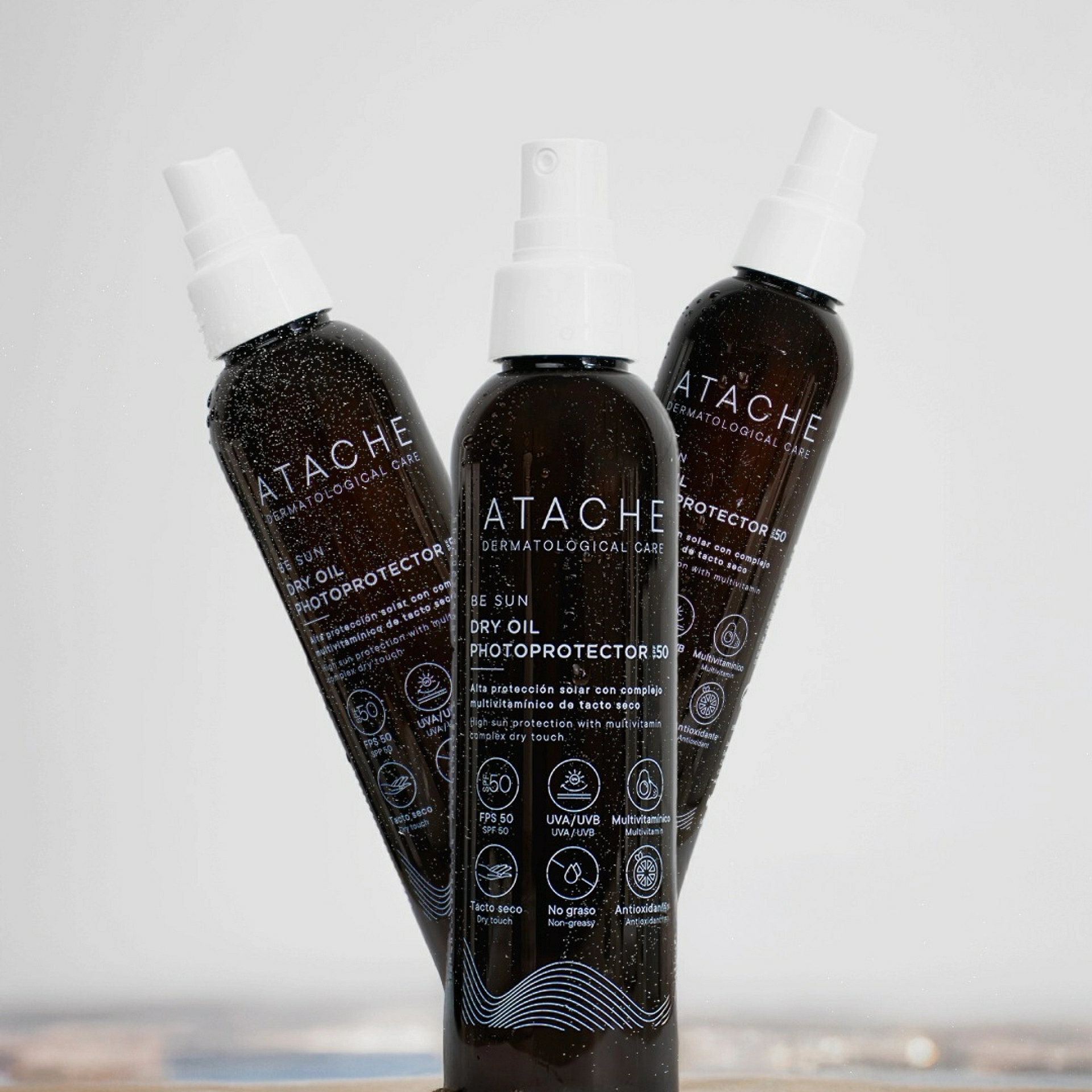 Dry Oil Photoprotector | Aceite Protector Seco - Be Sun - Atache ®