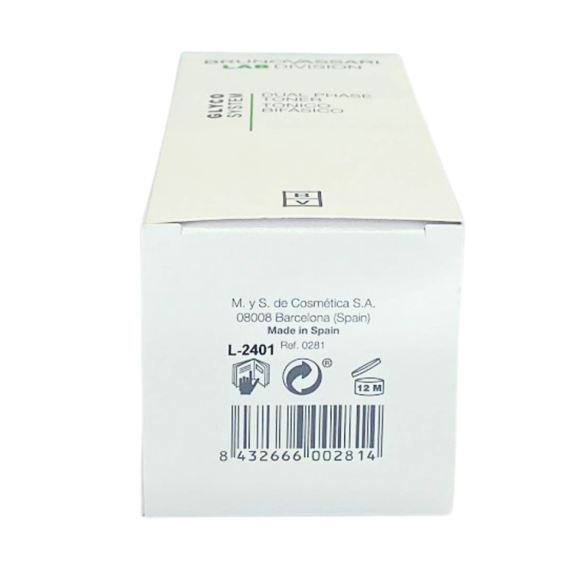 Dual Phase Toner | Tónico bifásico 200ml - Glyco System - Bruno Vassari ®