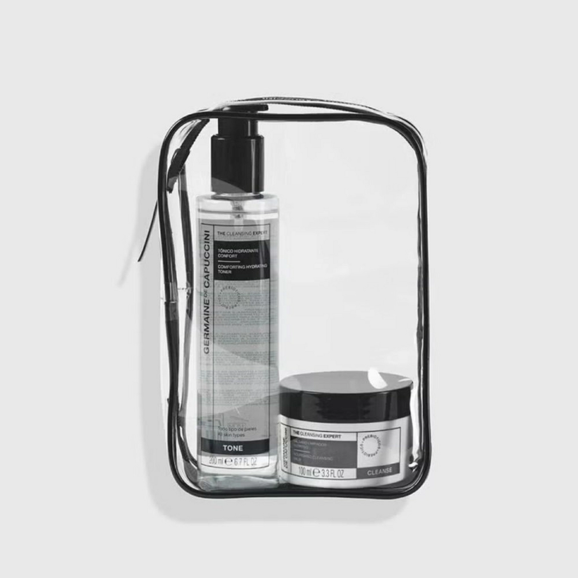 Dúo Limpieza Experta: Bálsamo Limpiador Nutritivo 100ml + Tónico Hidratante Confort 200ml - Germaine de Capuccini ®