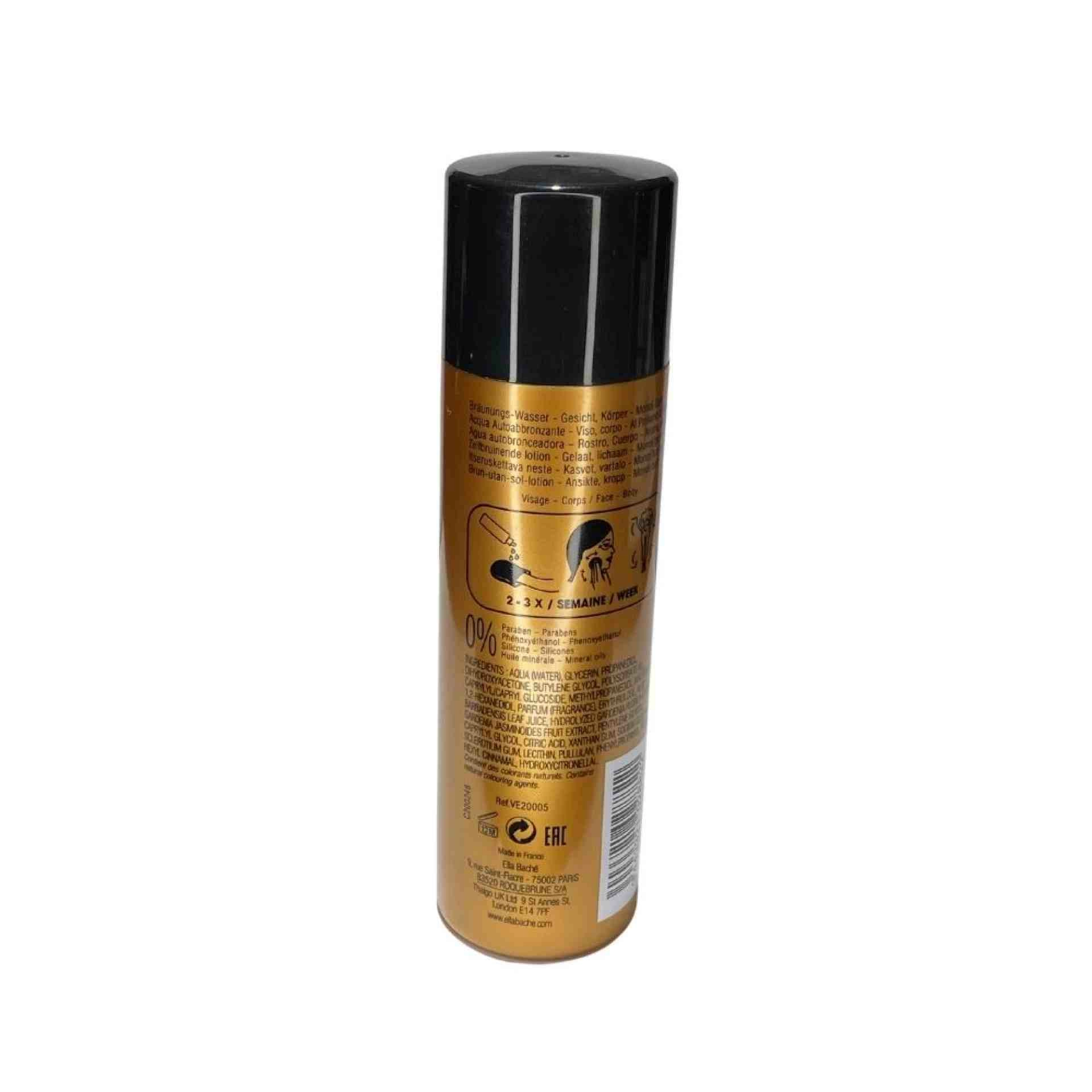 Eau Autobronzante Visage - Corps | Agua Autobronceadora 100ml - Sublim'Skin - Ella Baché ®