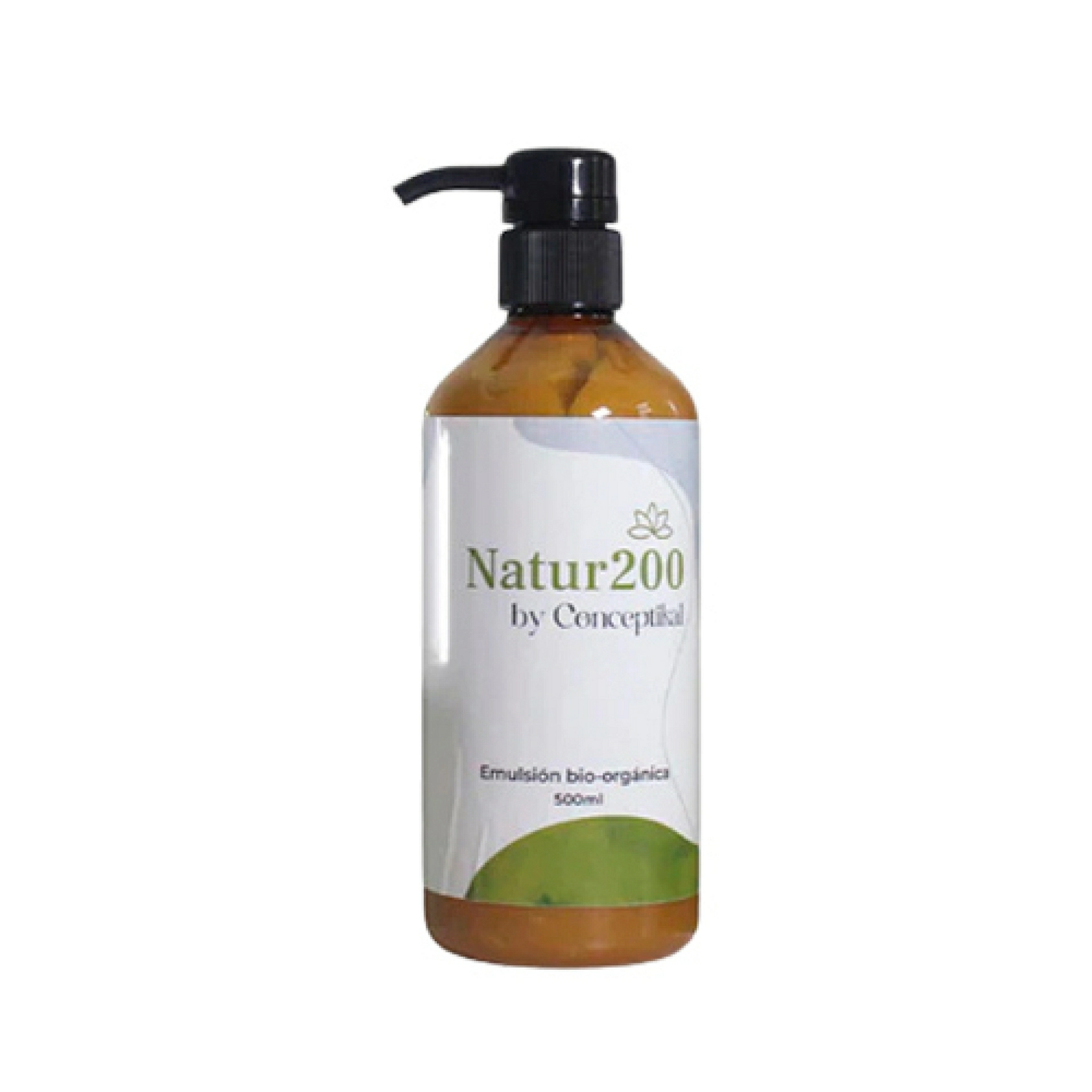 Emulsión Natur 200 | Emulsión hidratante bio orgánica 500ml - Cosmética Kurativa - Conceptikal ®