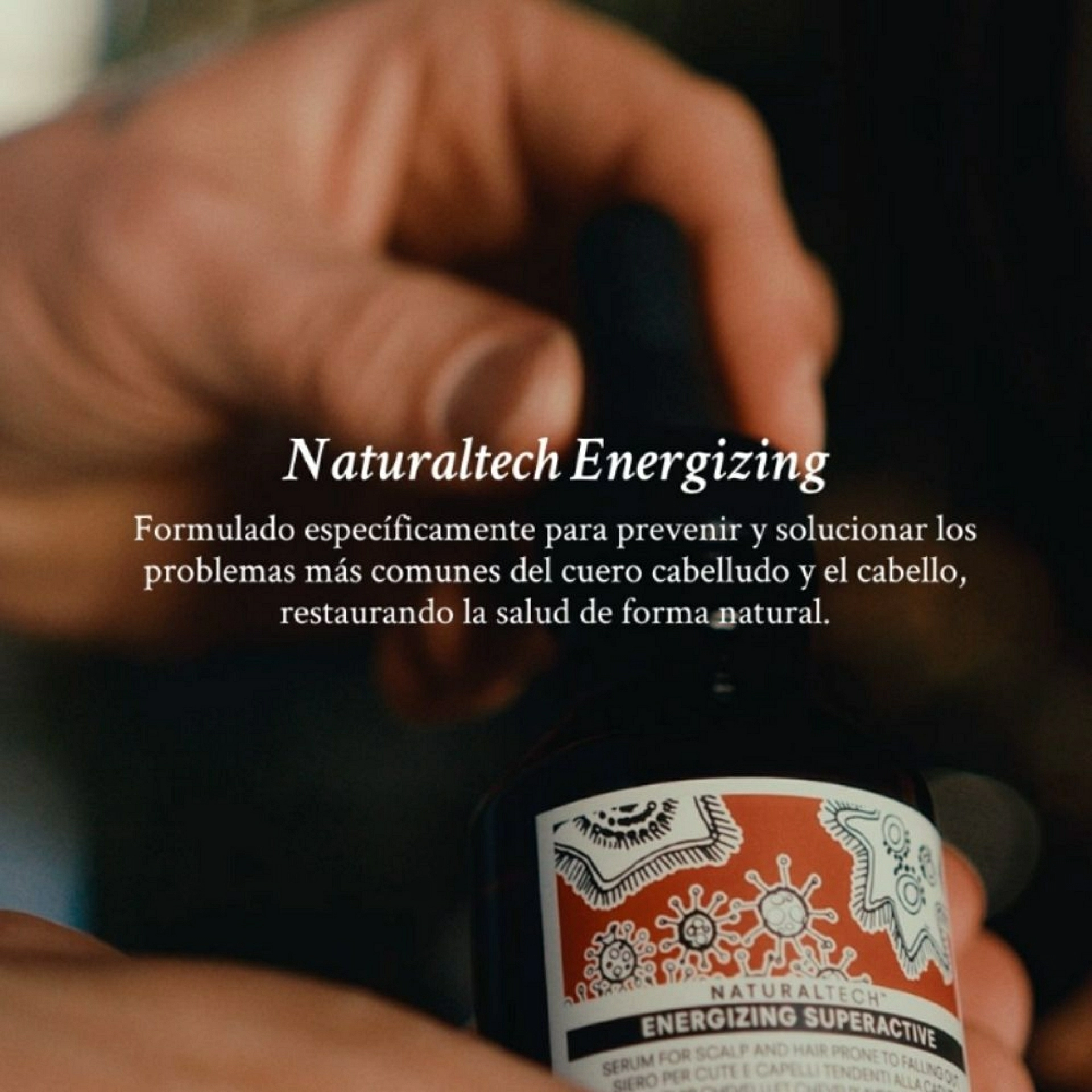 ENERGIZING SEASONAL SUPERACTIVE | Loción cabello frágil y anticaída - Naturaltech - Davines ®