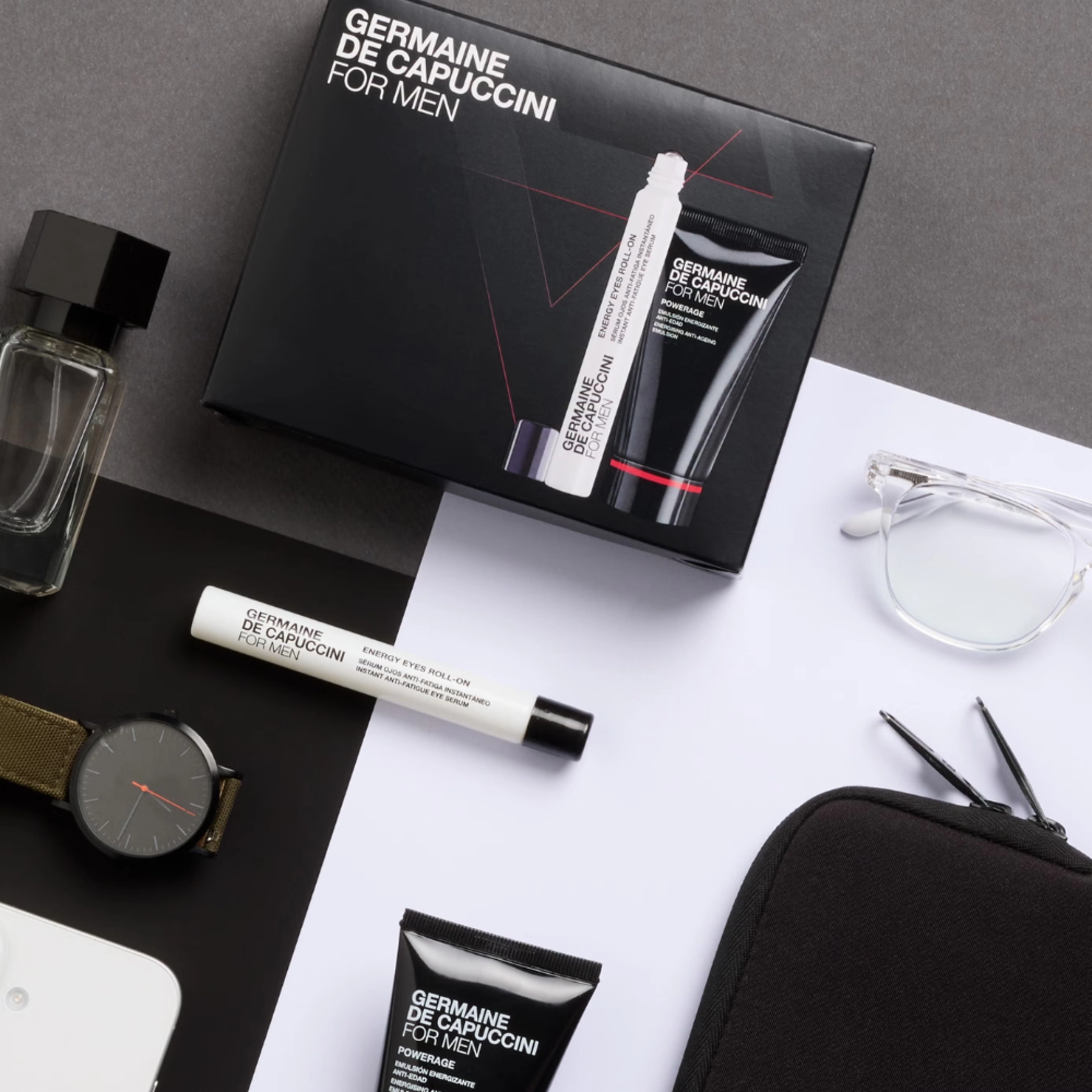 Energy Eye Roll-On | Contorno de ojos 10ml - For Men - Germaine de Capuccini ®