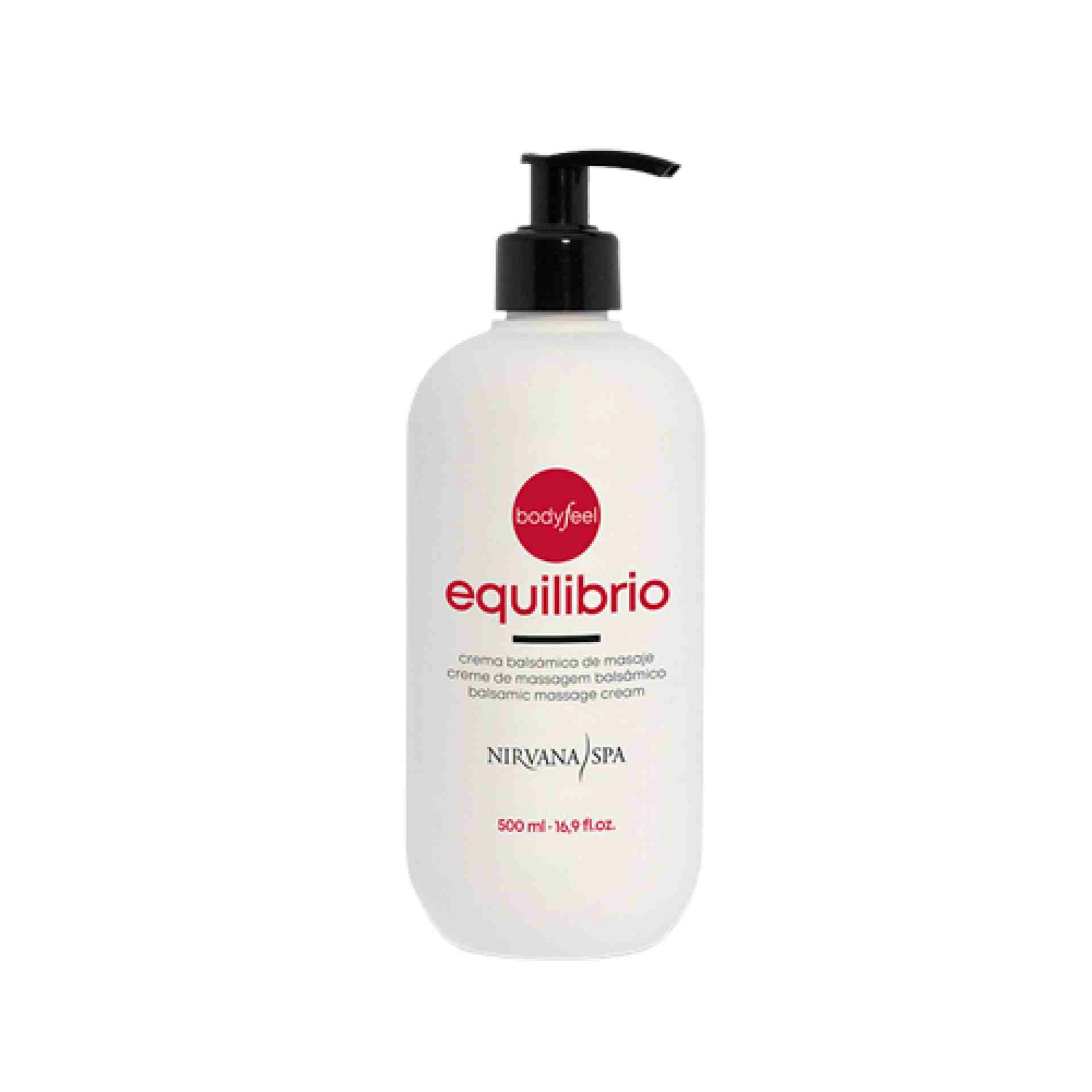 Equilibrio | Crema Balsámica de Masaje 500ml - Nirvana Spa ®