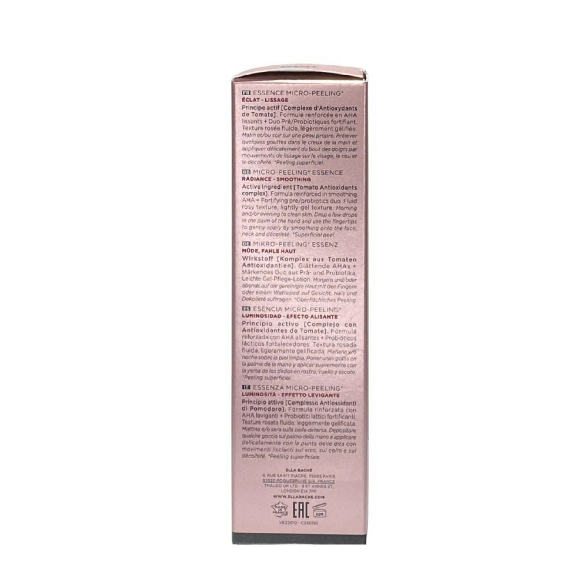 Essence Micro-Peeling | Microexfoliante 125ml - Tomate Glow - Ella Baché ®