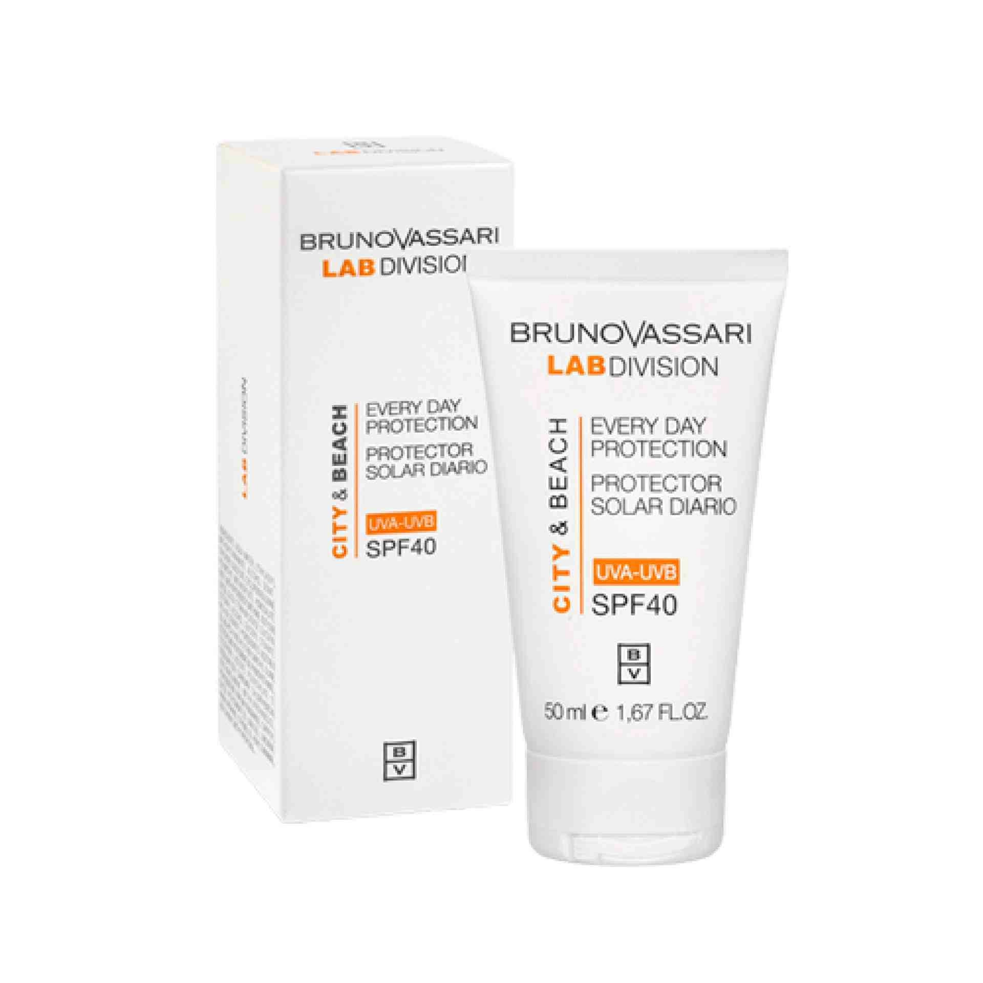 Every Day Protection SPF40 | Protector solar 50ml - City&Beach - Bruno Vassari ®