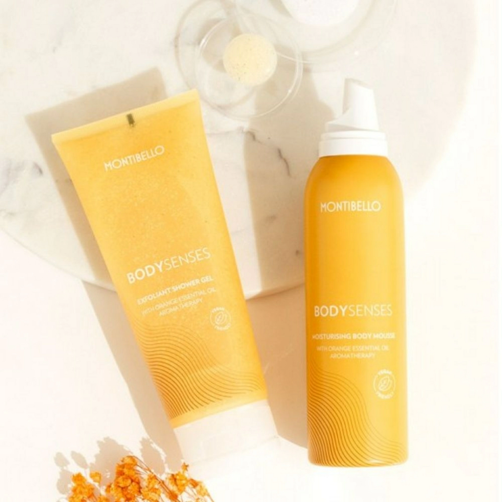Exfoliant Shower Gel | Gel exfoliante de ducha 200ml - Body Senses - Montibello ®
