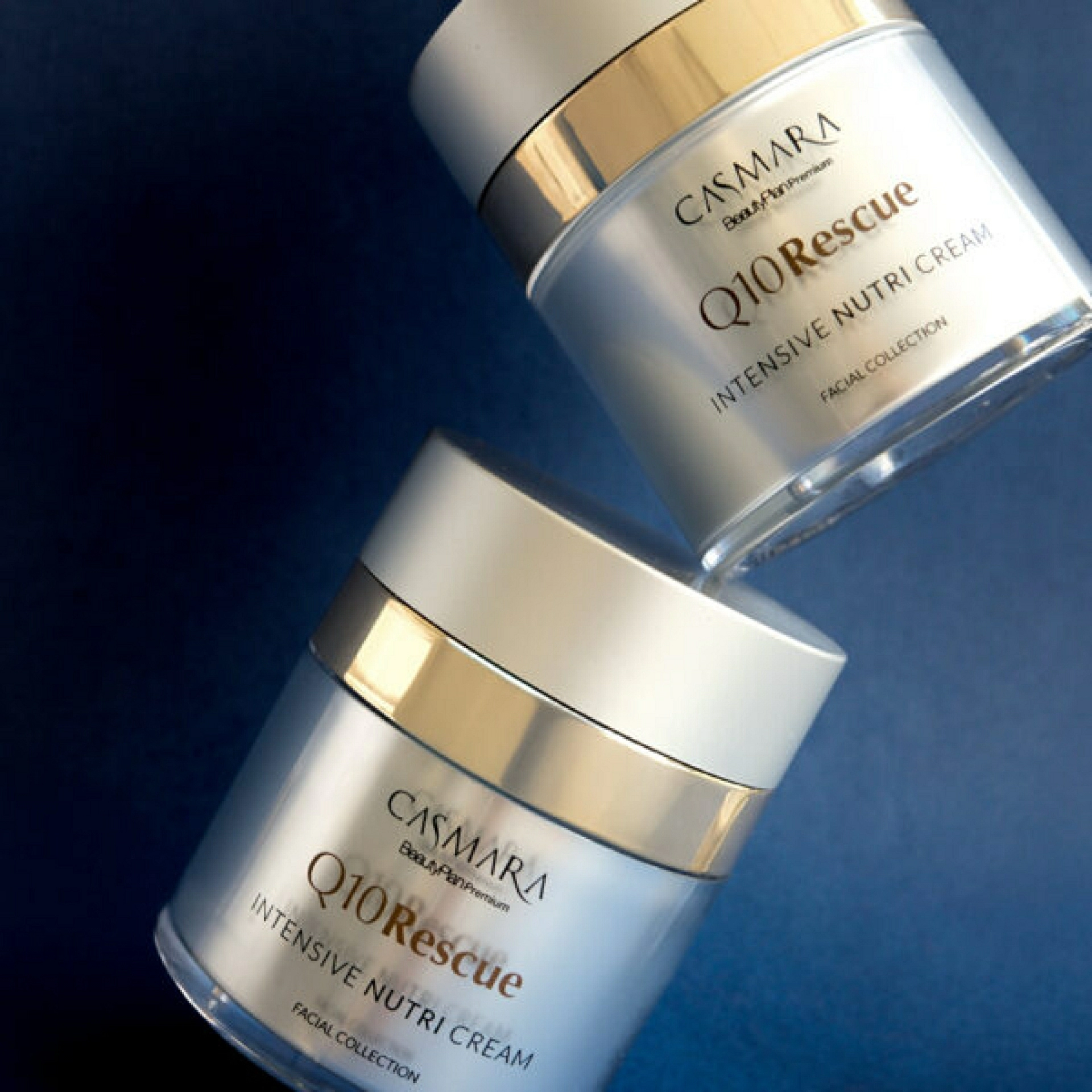 Exosome Night Rescue Duo | Night Cure 30ml + Q10 Rescue Intensive Nutri Cream 50ml - Casmara ®