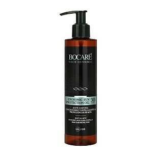 EXOSOMIC SUN PROTECTION OIL SPF 30 | Aceite Corporal con Exosomas y Centella Asiática 200 ml - Bocaré ®