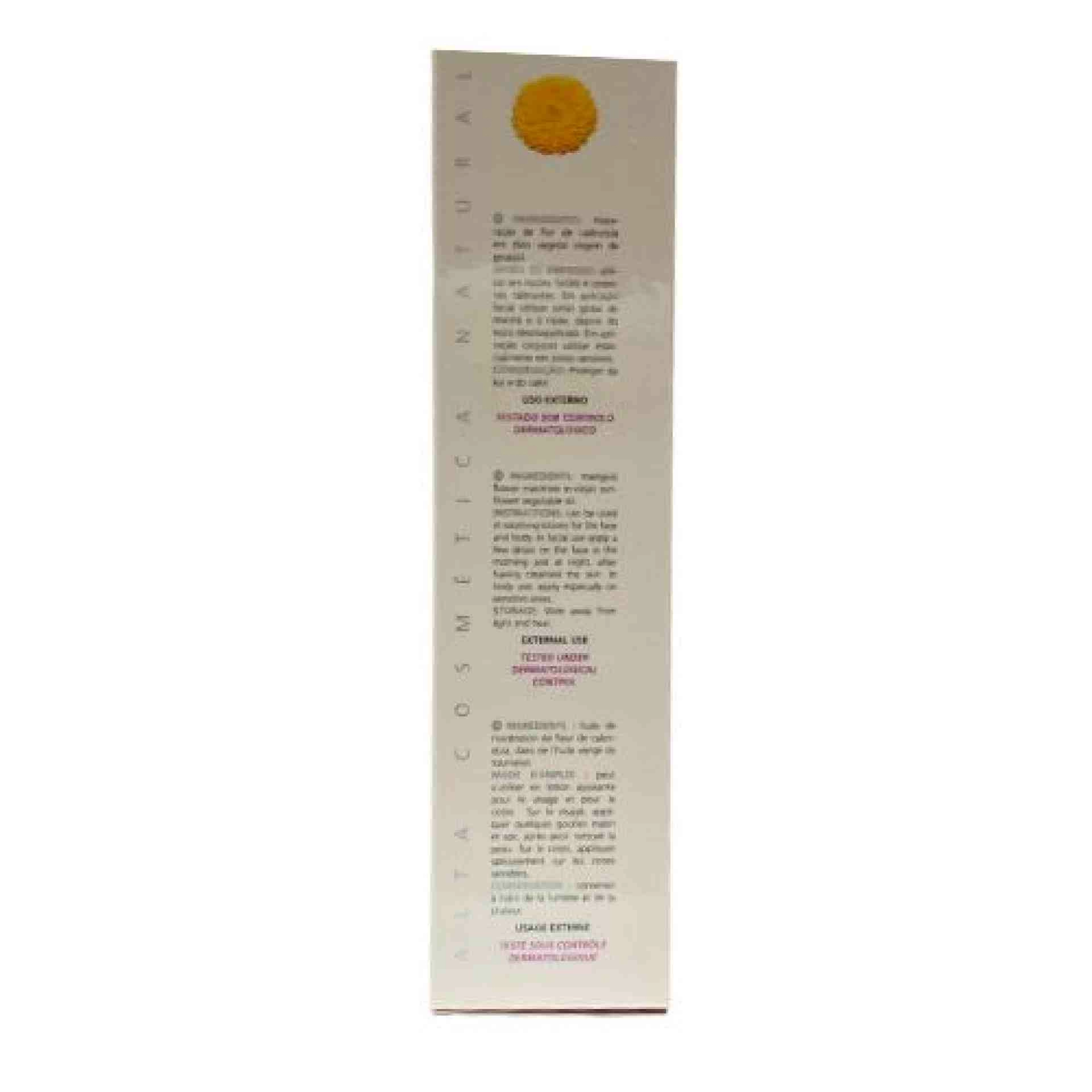 Extracto lipídico Flor de Caléndula | Aceite vegetal calmante 100ml - Arôms Natur ®
