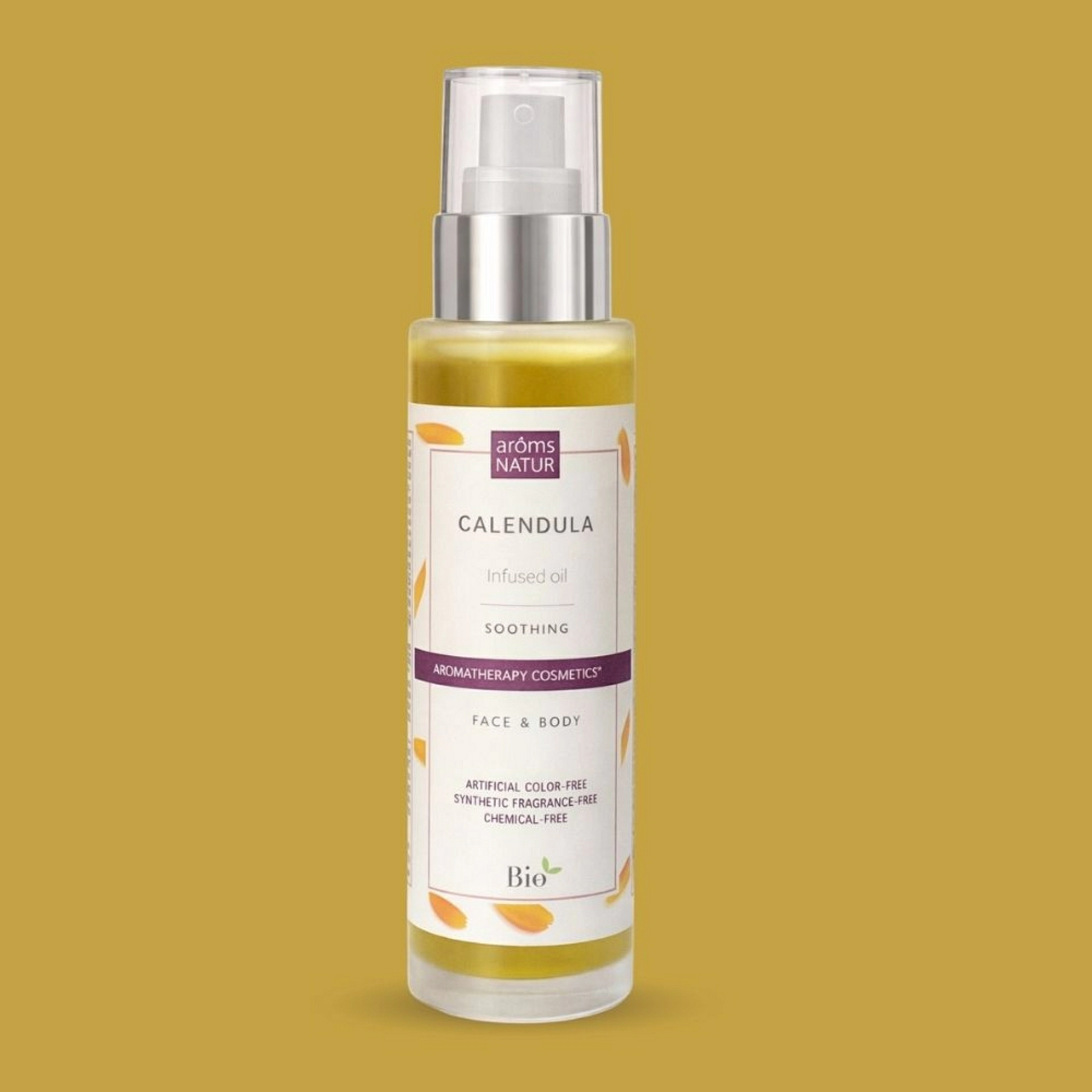 Extracto lipídico Flor de Caléndula | Aceite vegetal calmante 100ml - Arôms Natur ®