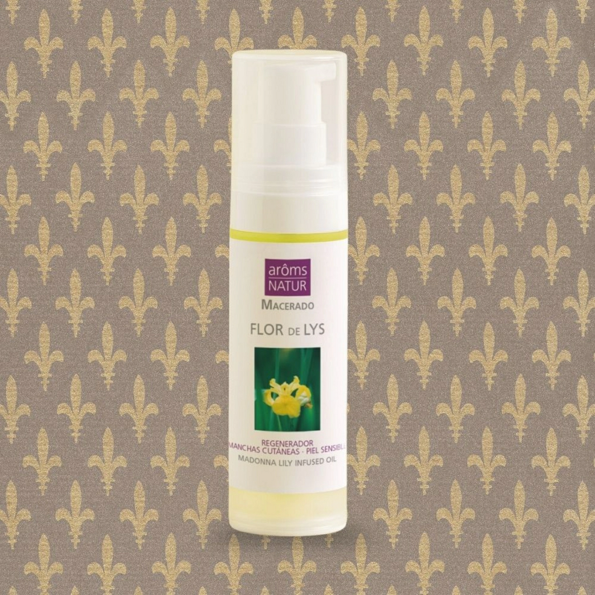 Extracto lipídico Flor de Lys | Aceite vegetal despigmentante 30ml - Arôms Natur ®