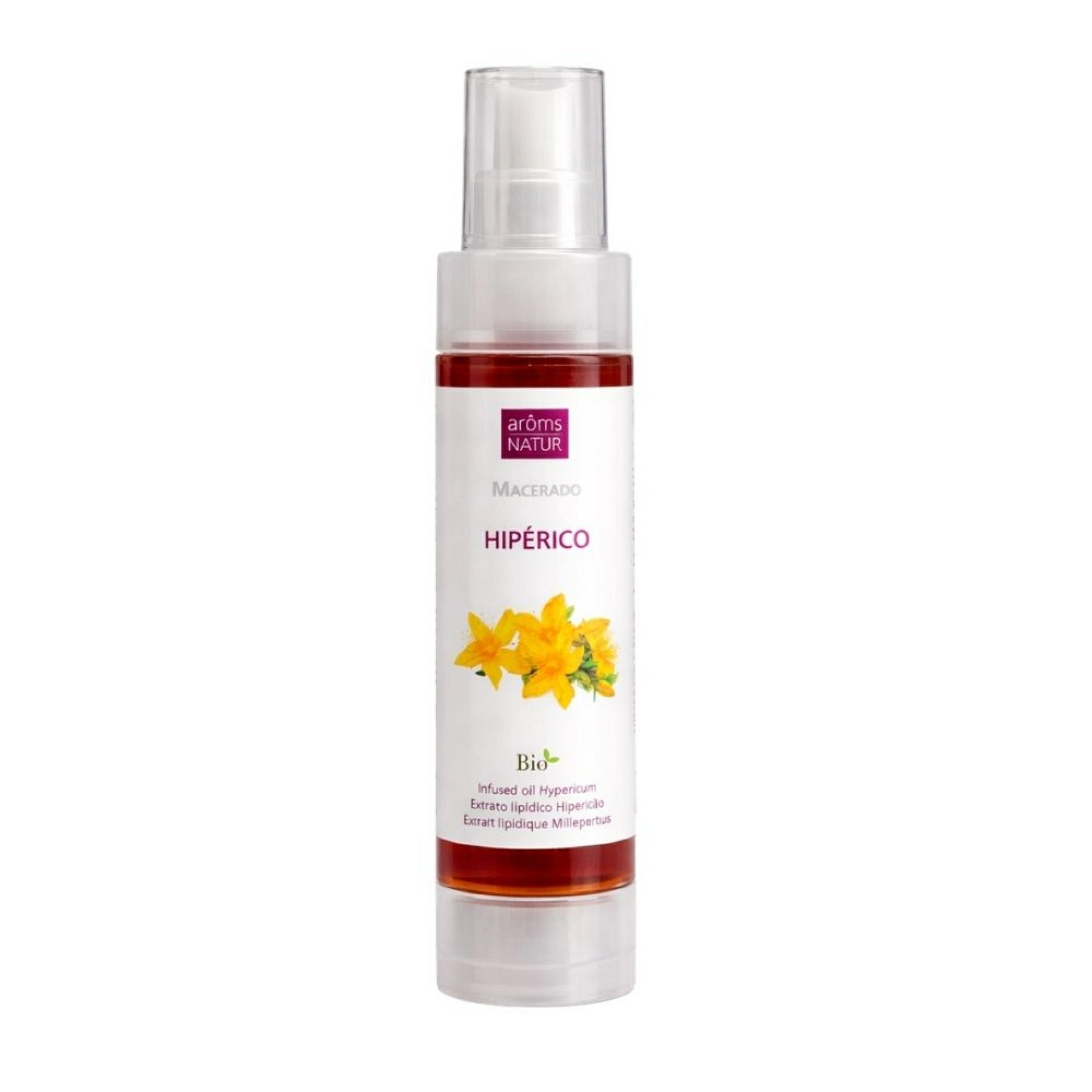 Extracto lipídico Hipérico | Aceite vegetal anti-arrugas 100ml - Arôms Natur ®